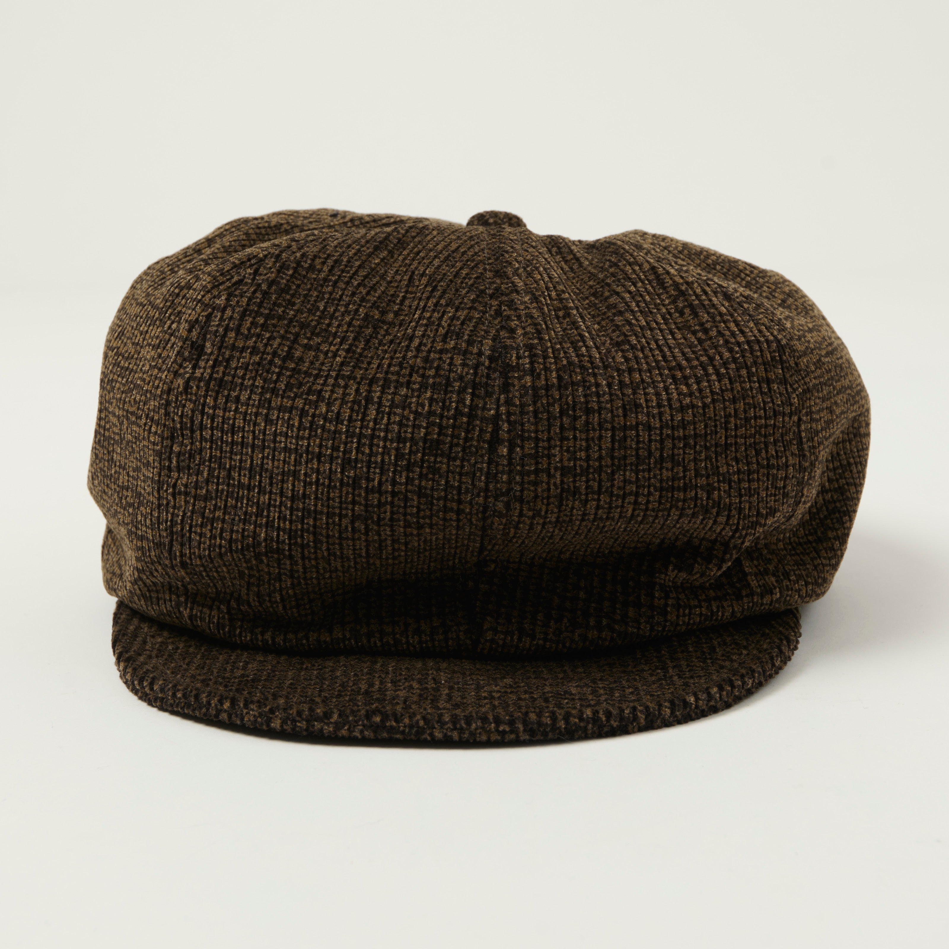 Freewheelers & Co Great Lakes 'Yellowstone' Casquette - Grained Brown