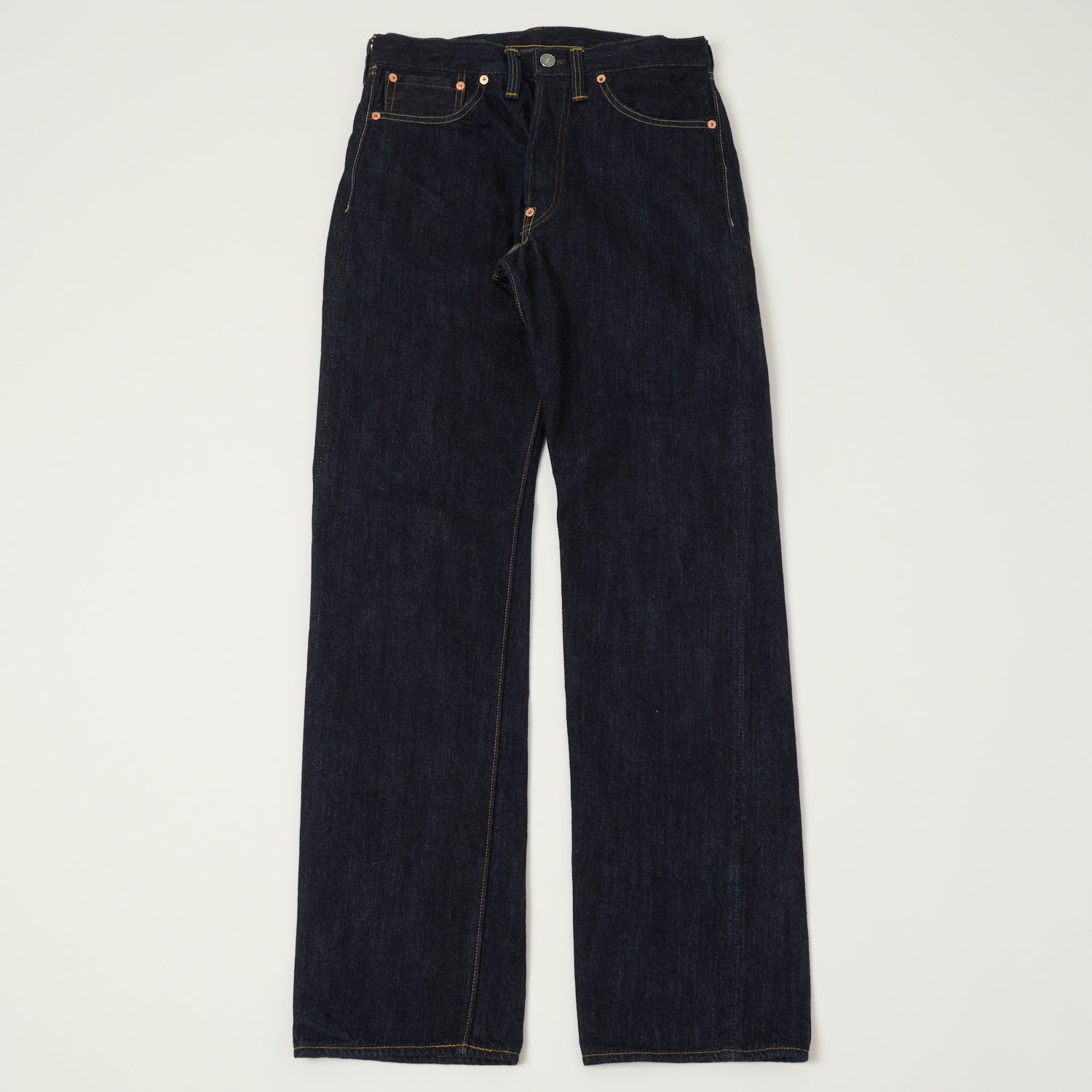 Freewheelers & Co The Vanishing West 601XX 1942 Wide Straight Jean - One Wash