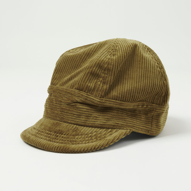 Freewheelers Guthrie Corduroy Cap - Camel