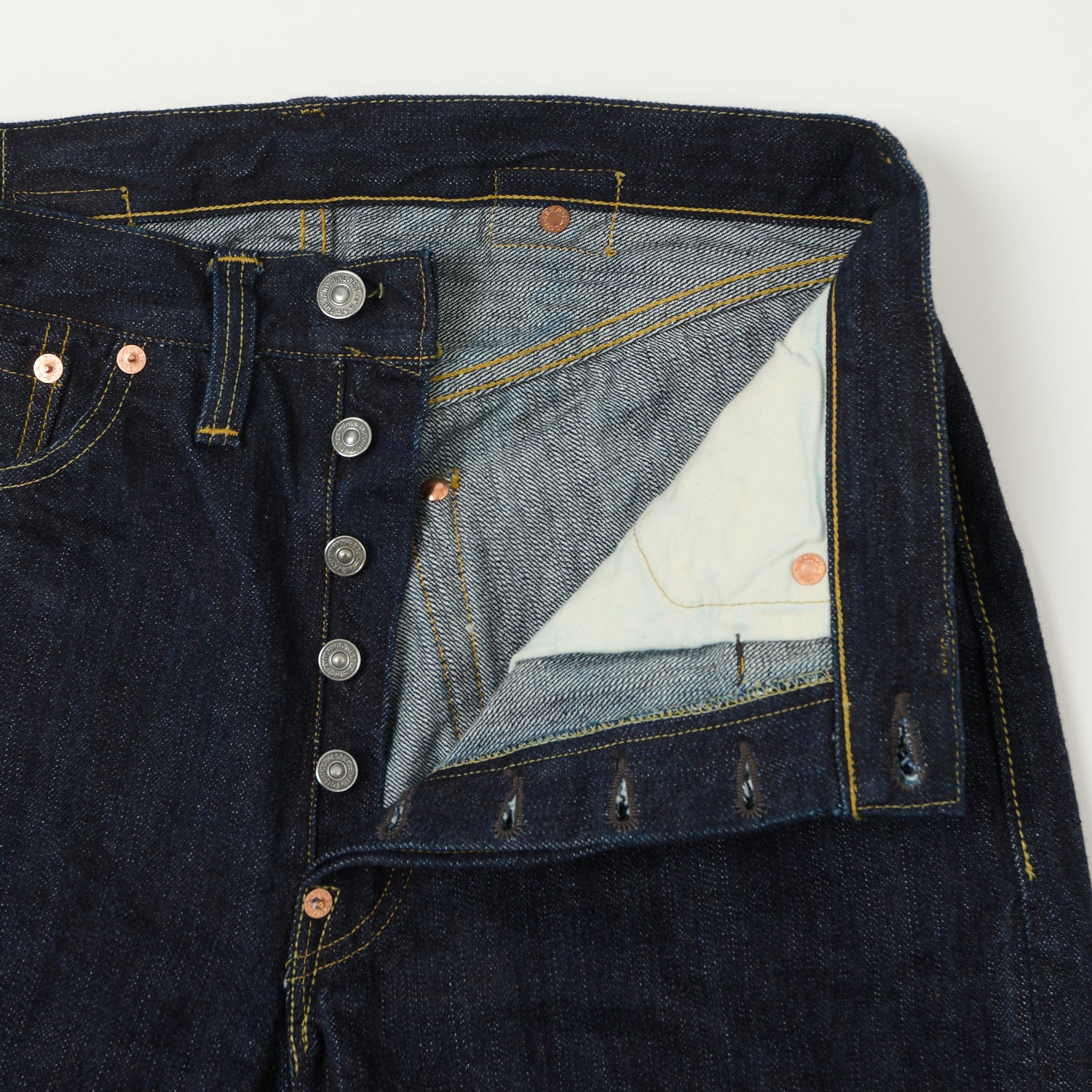 Freewheelers & Co The Vanishing West 601XX 1942 Wide Straight Jean - One Wash