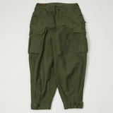 Freewheelers 2432005 Union Special Overalls 'Ground Crew' Trousers - Olive