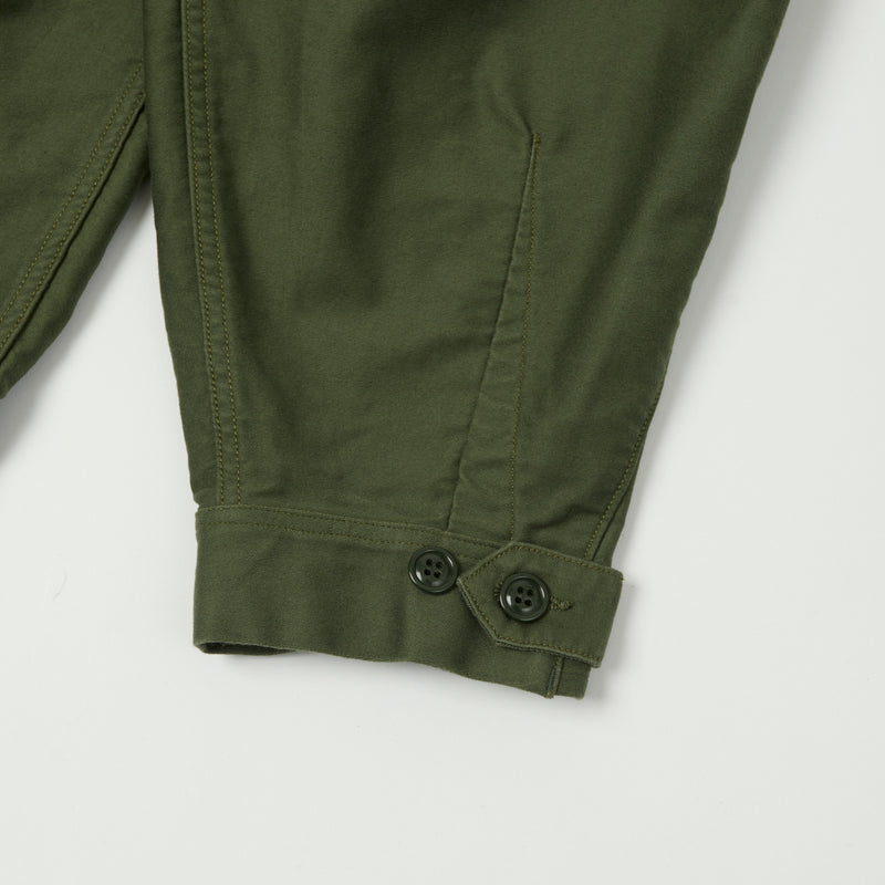 Freewheelers 2432005 Union Special Overalls 'Ground Crew' Trousers - Olive