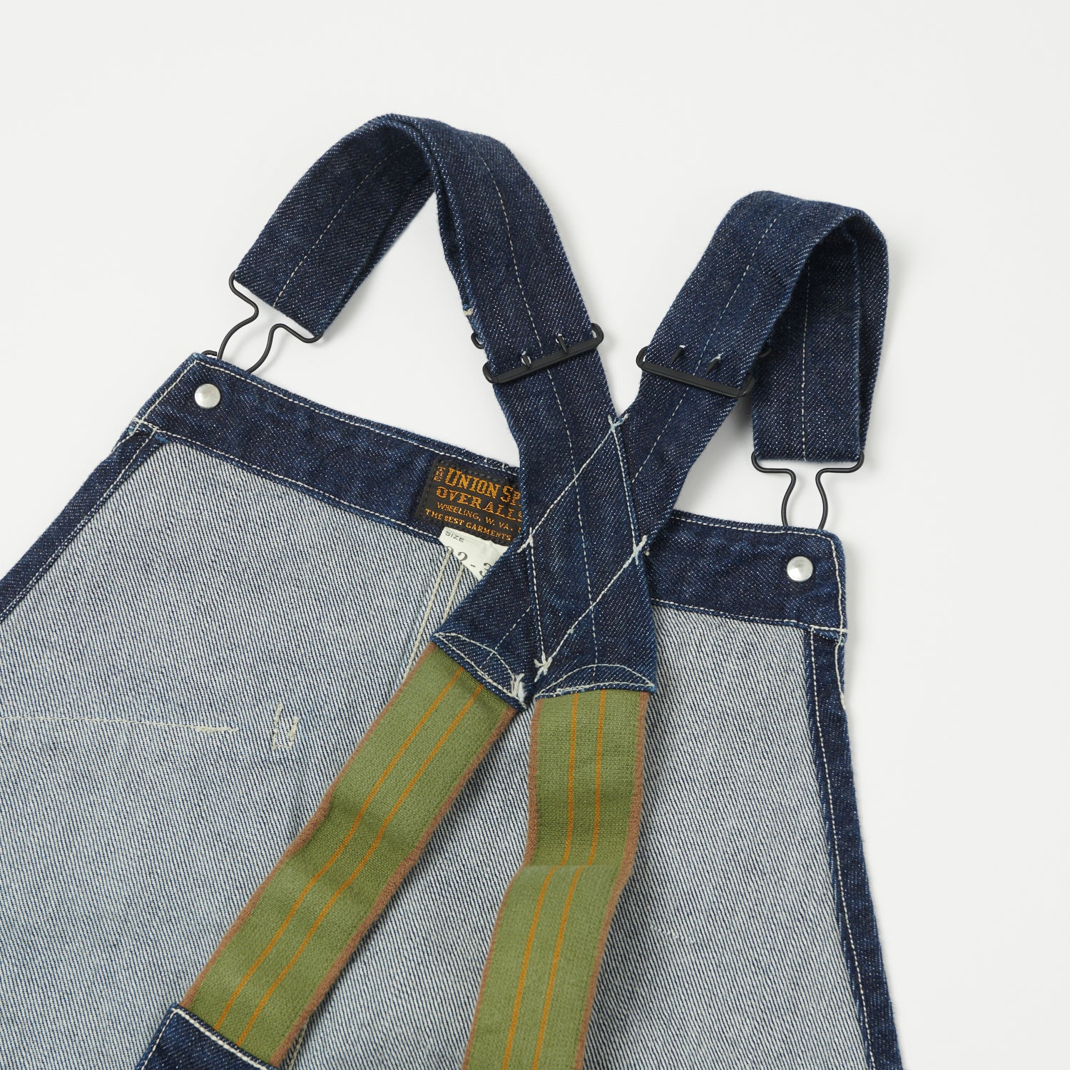 Freewheelers & Co Union Special Overalls 'Silver Hammer' Bib Denim
