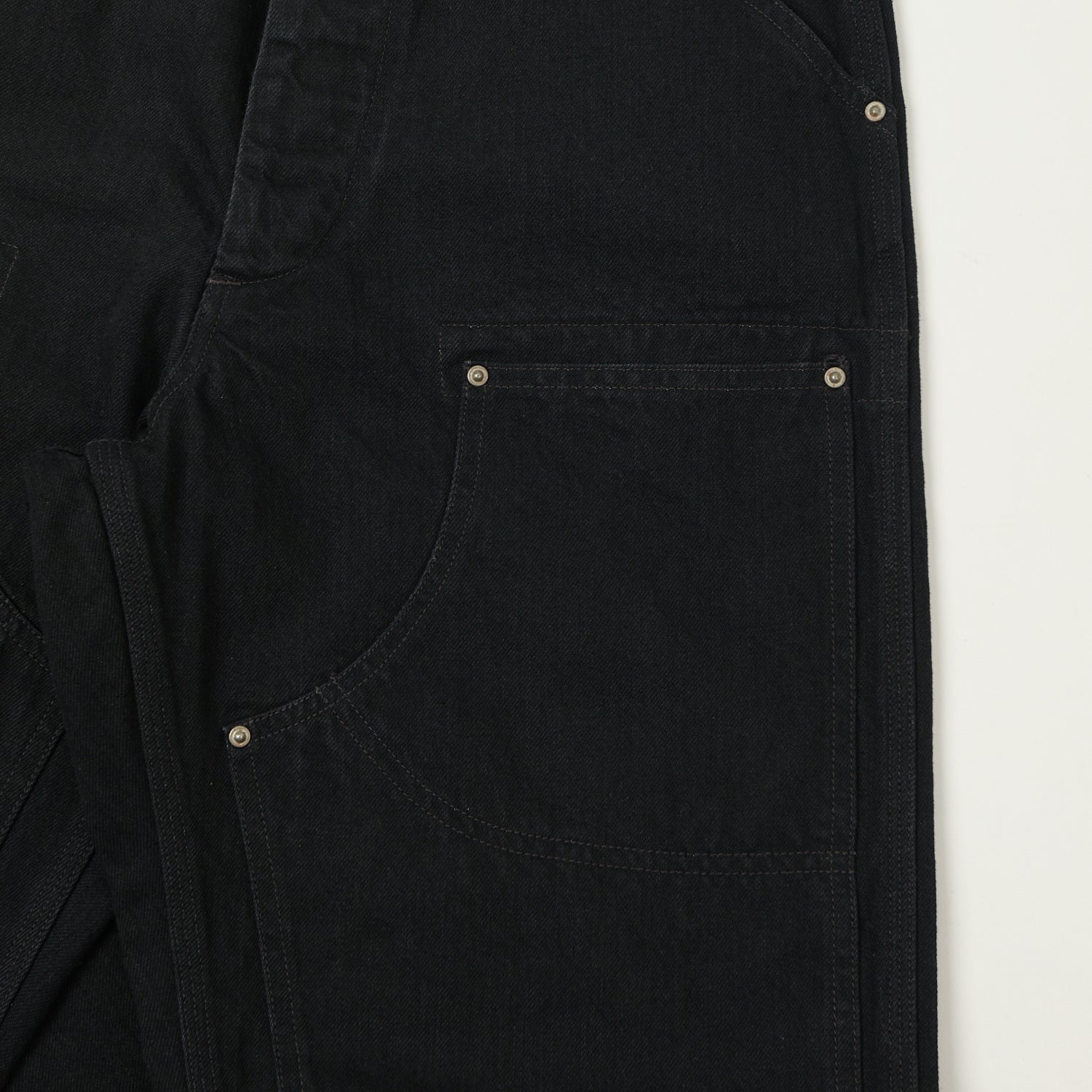 Freewheelers & Co Motor Psyclone 'Bakersfield' Trousers - Rude Black