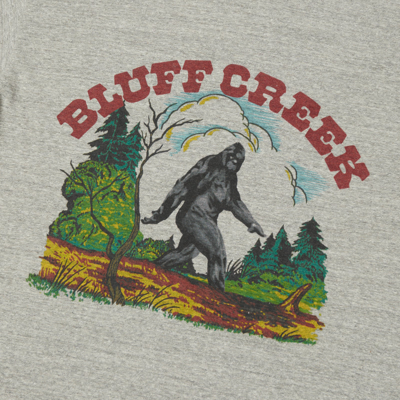 Freewheelers 2325018 'Bluff Creek Bigfoot' Tee - Mix Grey