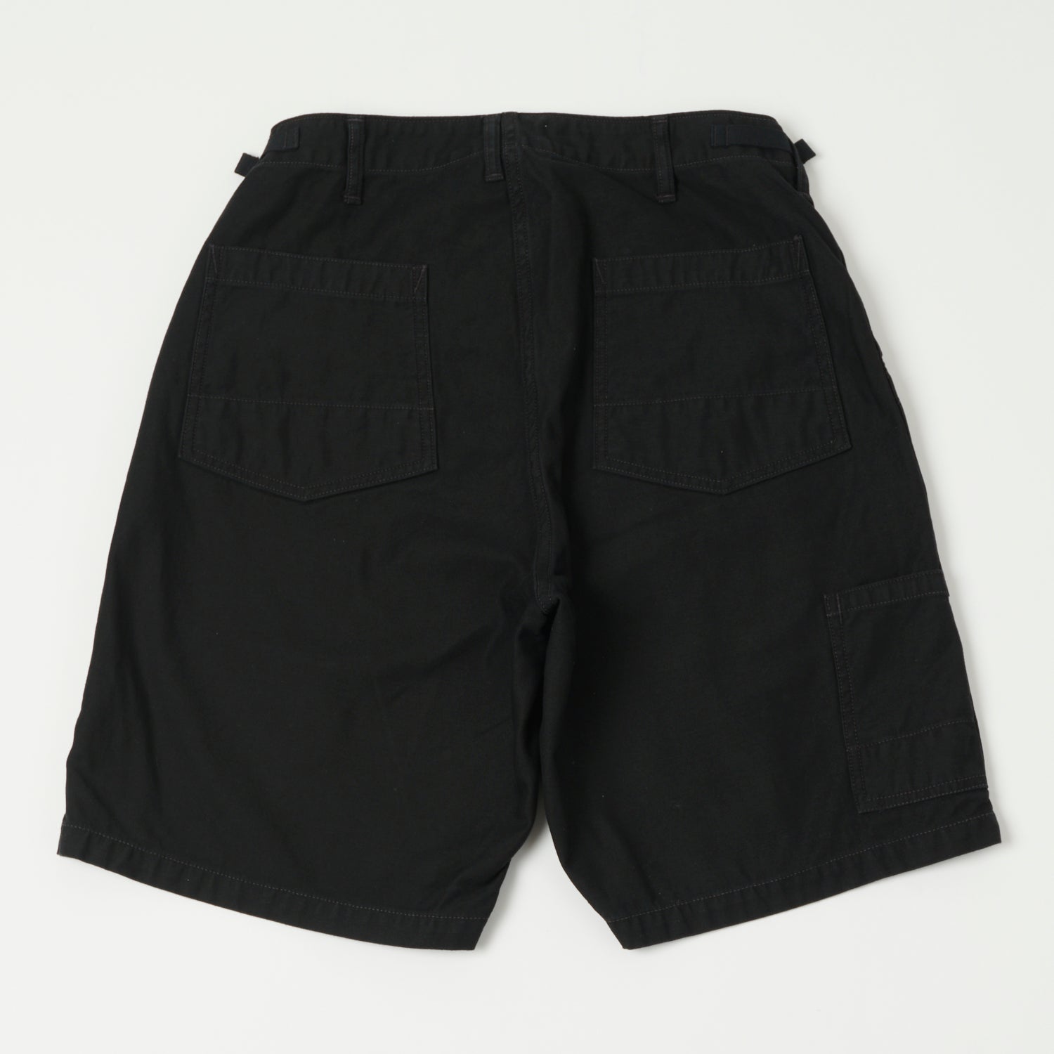 Freewheelers & Co Motor Psyclone 'Garage Crew' Work Short - Black