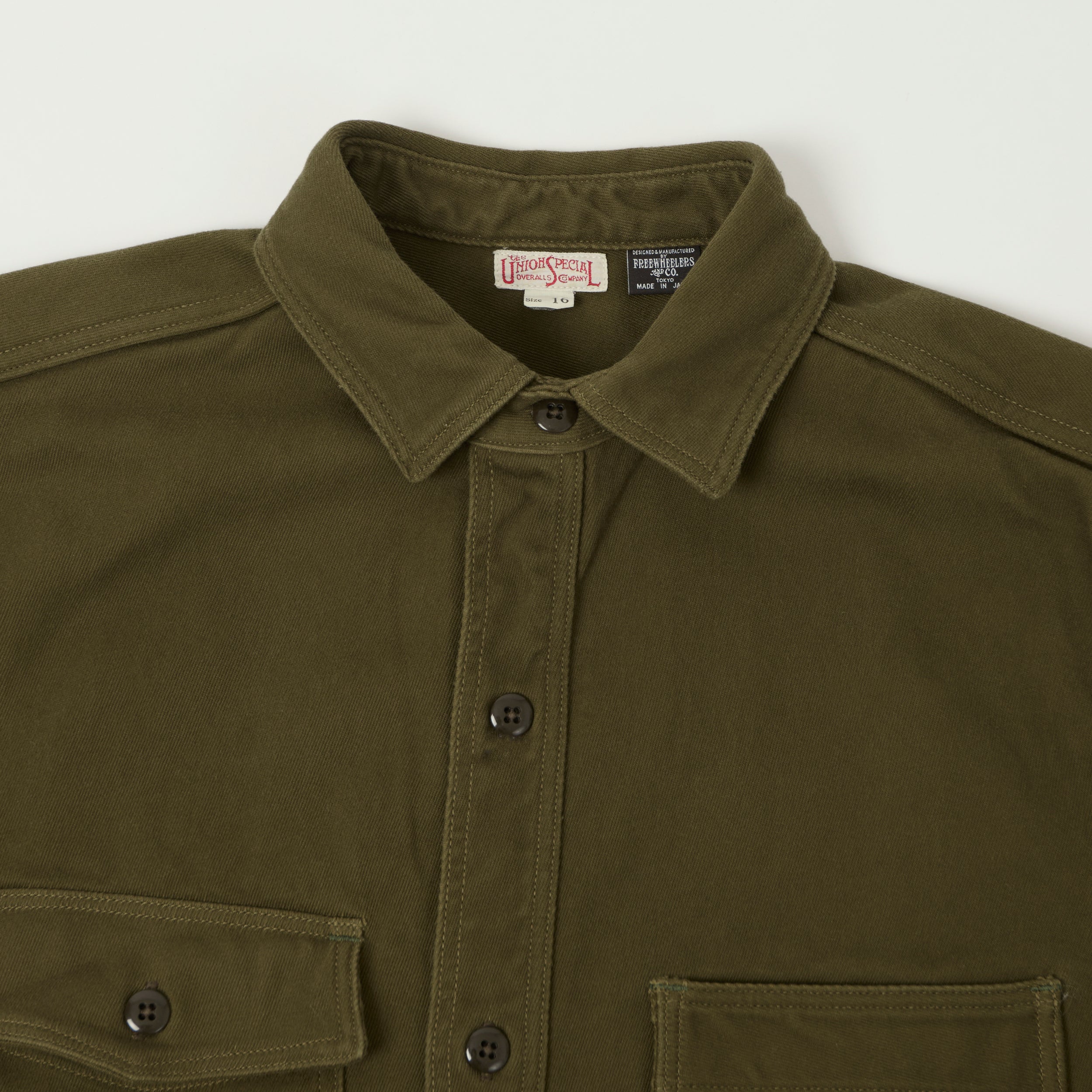 Freewheelers & Co Union Special Overalls 'Gemsa' Work Shirt