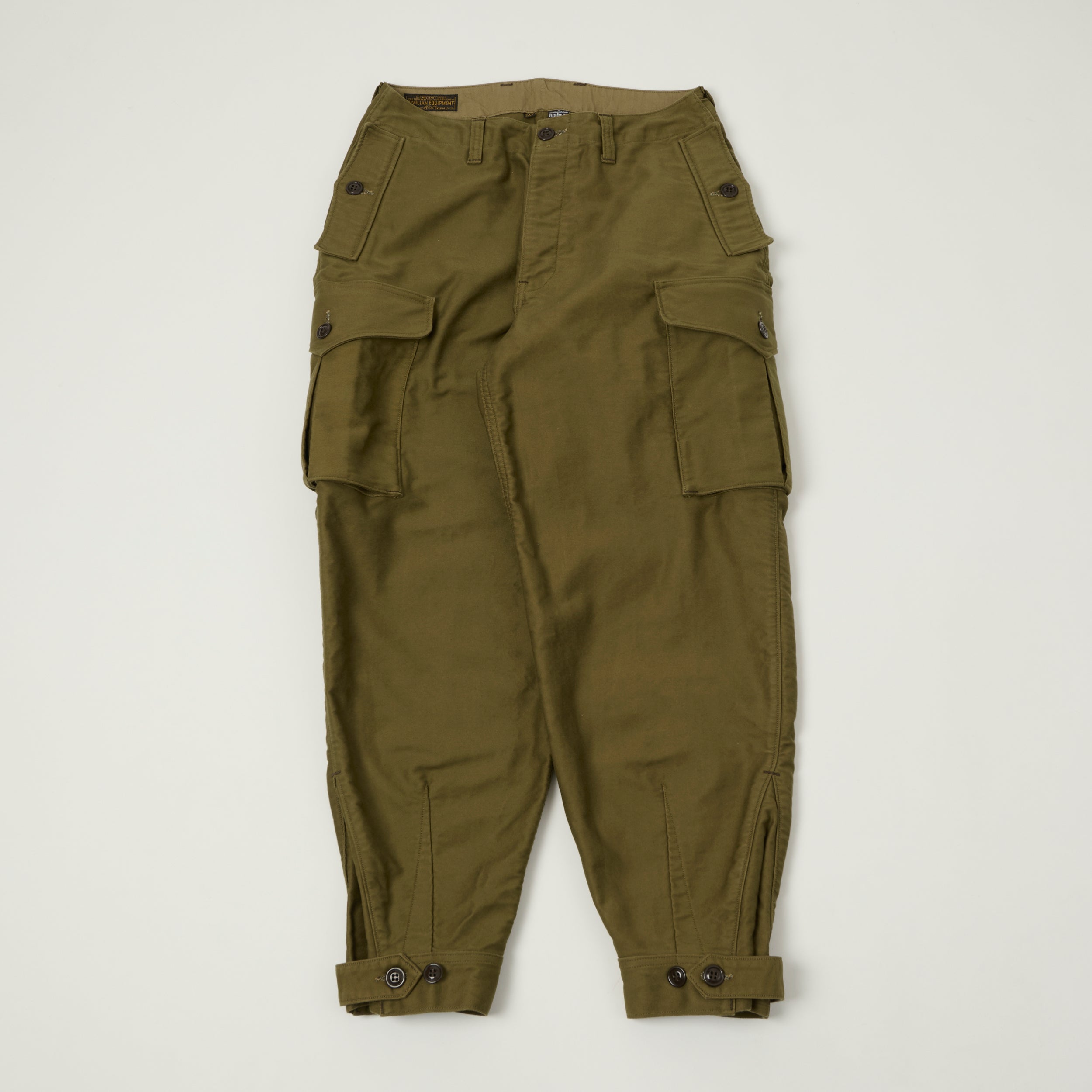 Freewheelers & Co Aviators Trouser - Dark Olive – SON OF A STAG