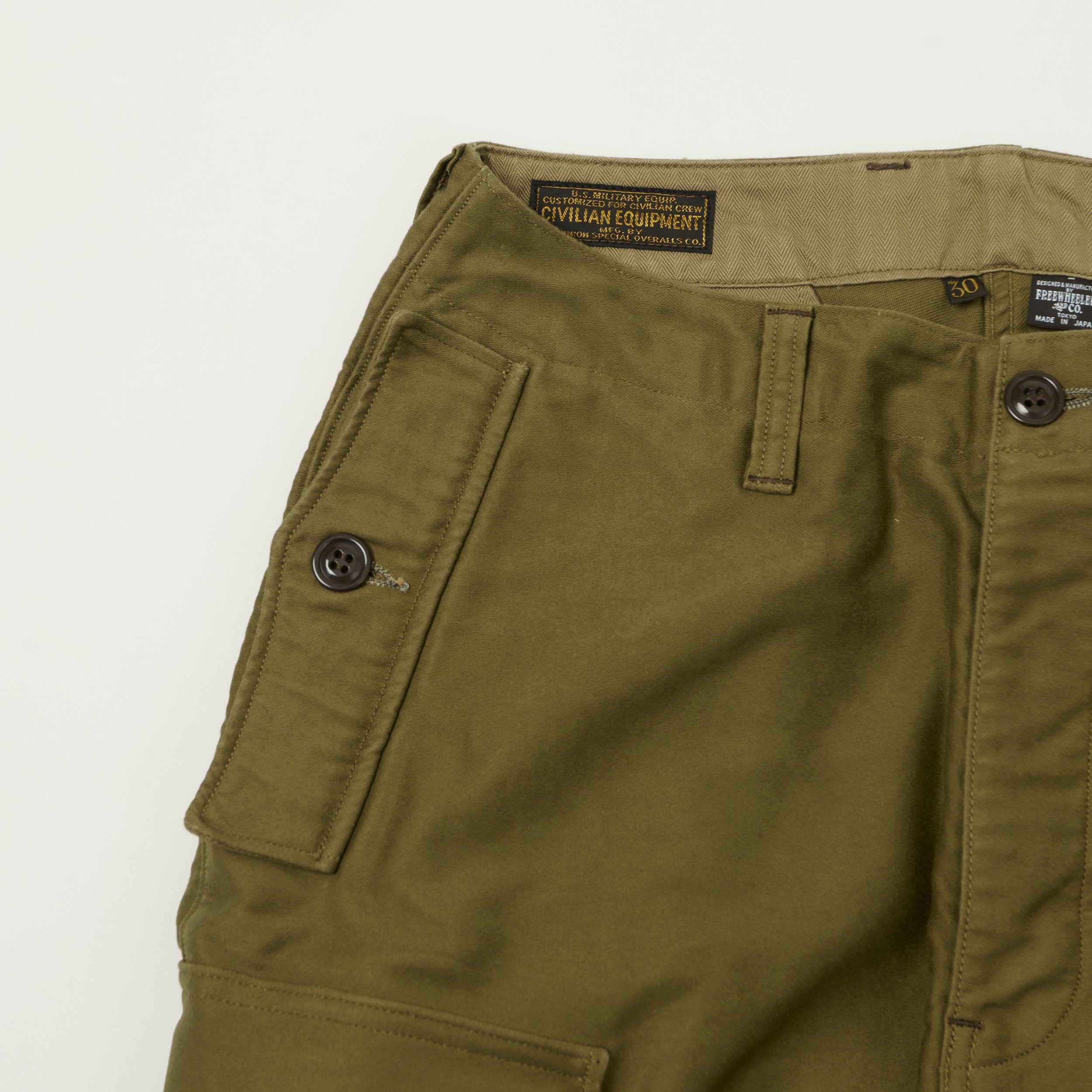 Freewheelers & Co Union Special Overalls 'Ground Crew' Trousers