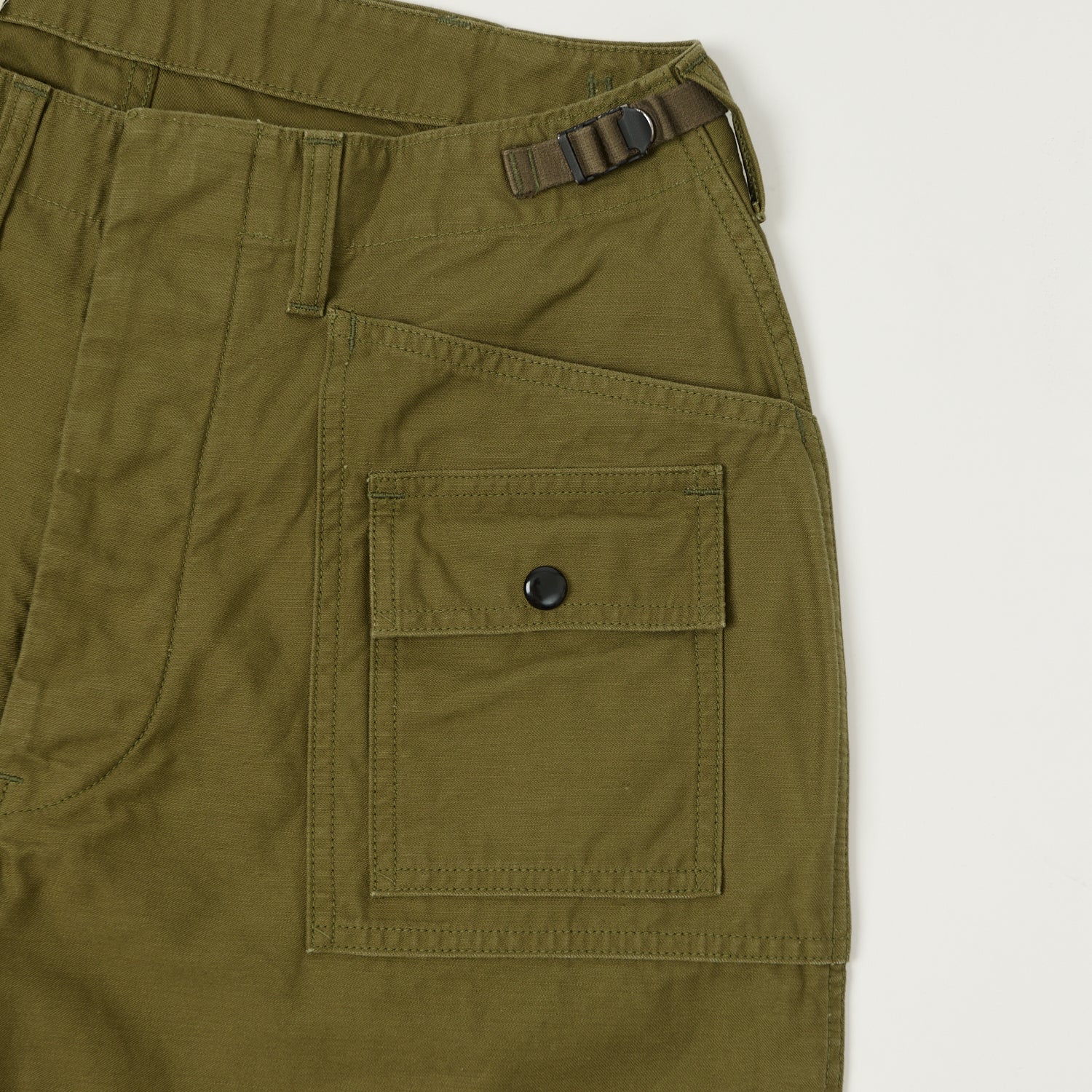 Freewheelers & Co Motor Psyclone 'Grunts' Shorts - Olive – SON OF