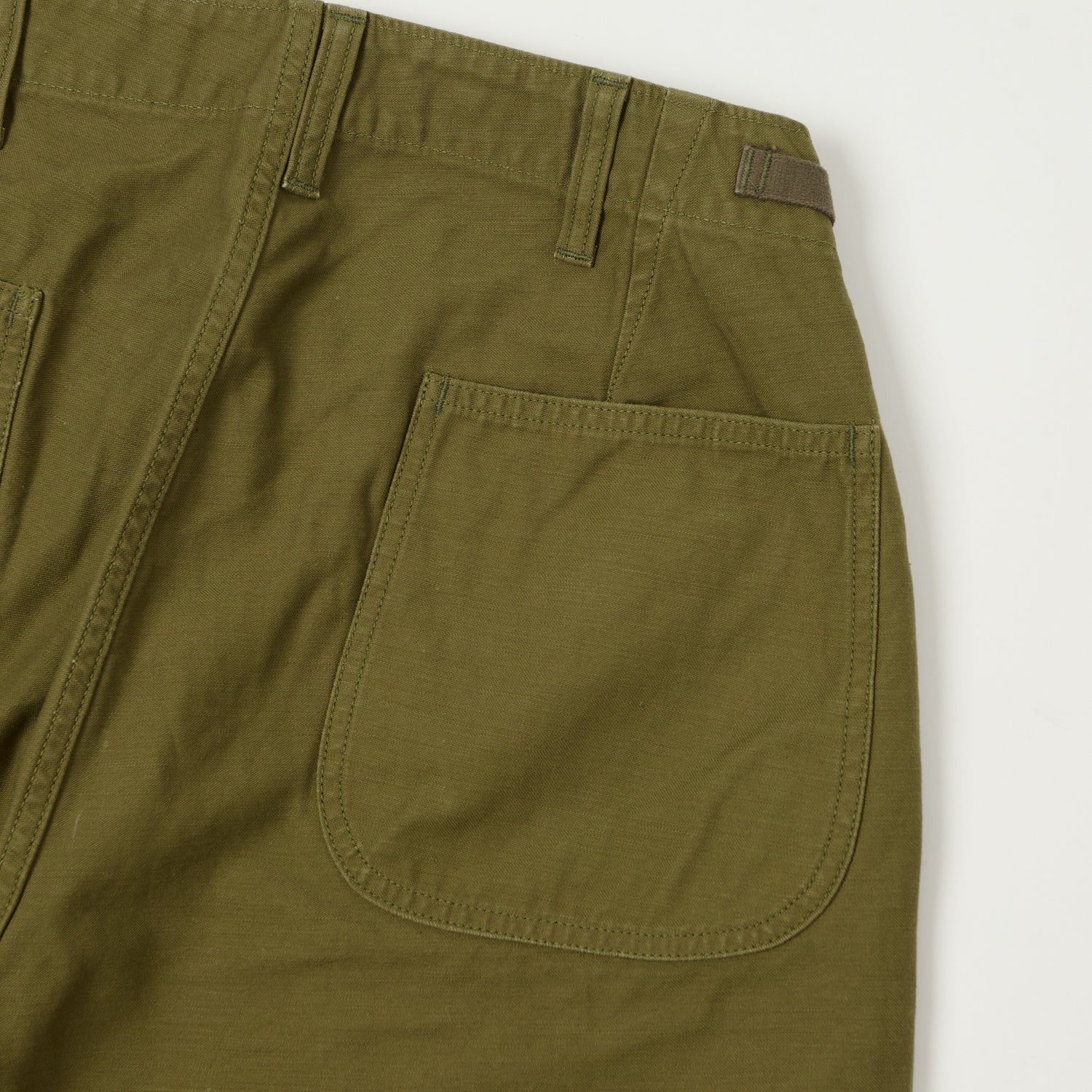 Freewheelers & Co Motor Psyclone 'Grunts' Shorts - Olive