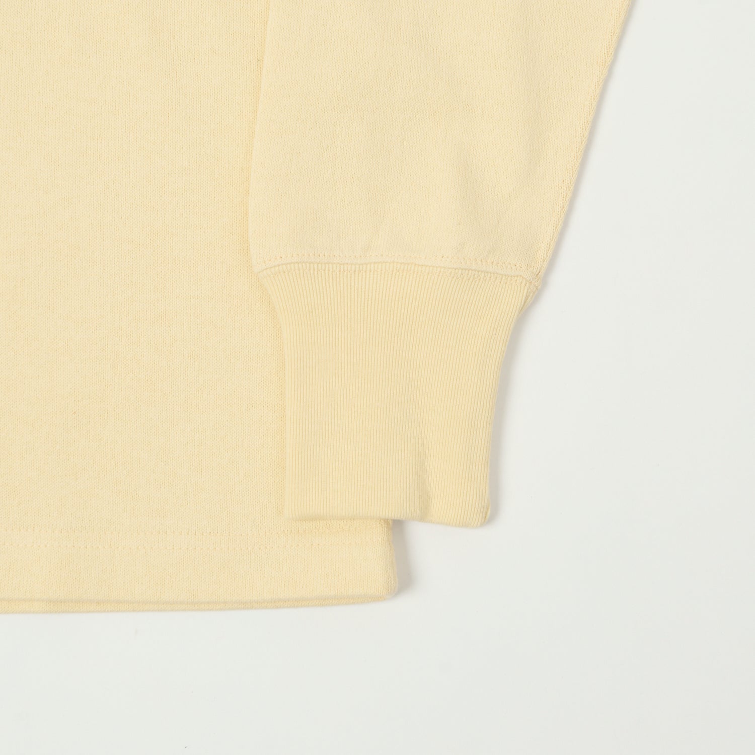 Freewheelers & Co Power Wear Long Sleeve Henley - Straw Cream