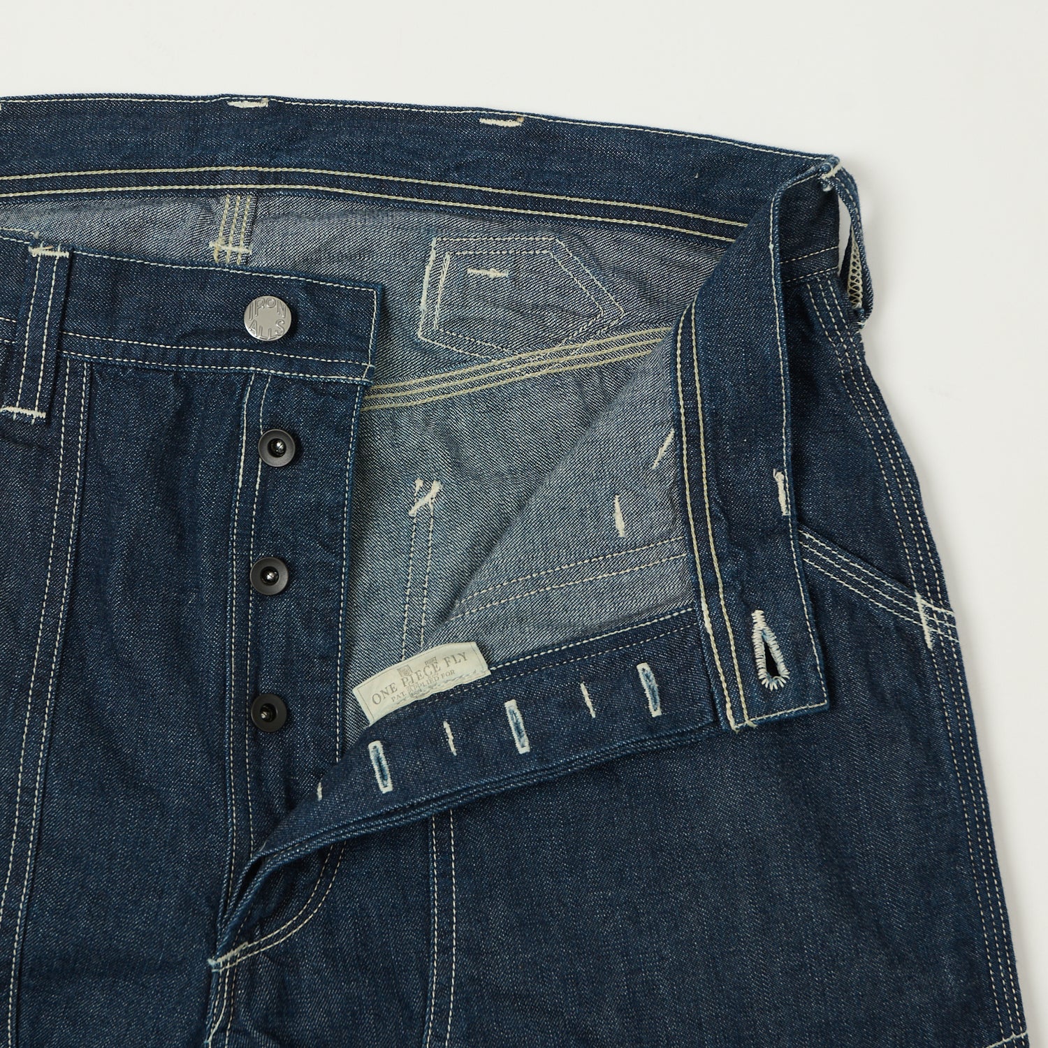 Freewheelers & Co Ironall 'Lot 102 Denim Overalls' Trouser