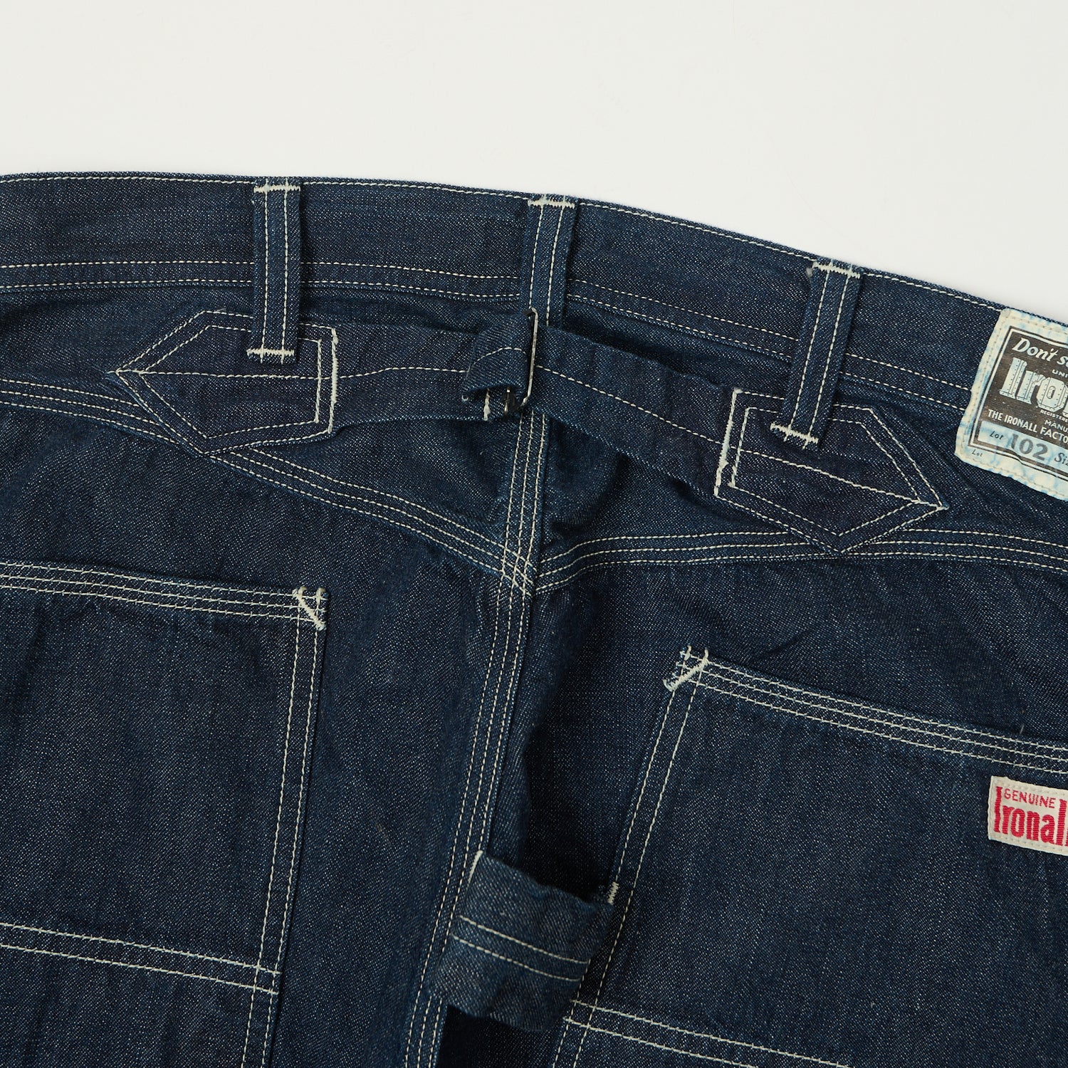 Freewheelers & Co Ironall 'Lot 102 Denim Overalls' Trouser