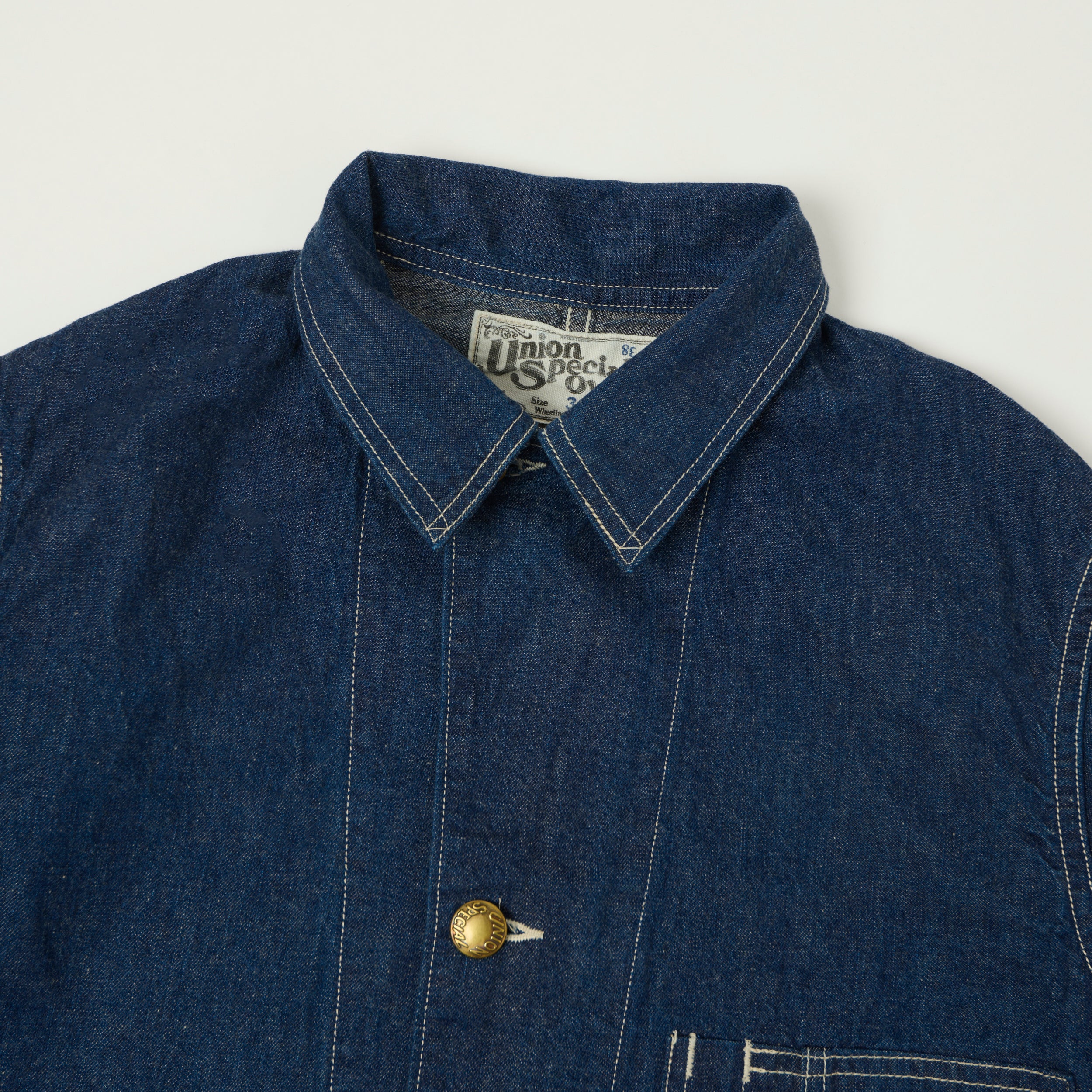 Freewheelers & Co Union Special Overalls 'Iron Wharf' 8oz. Denim