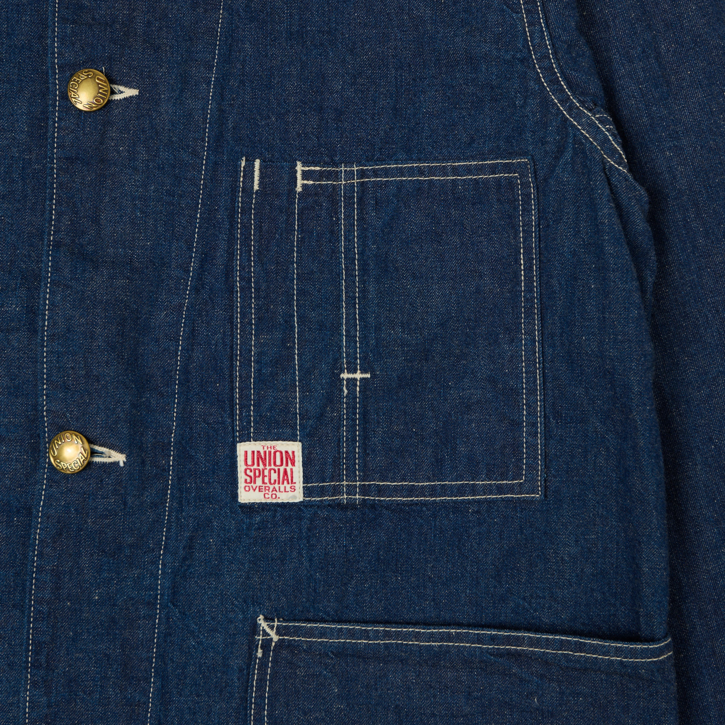 Freewheelers & Co Union Special Overalls 'Iron Wharf' 8oz. Denim