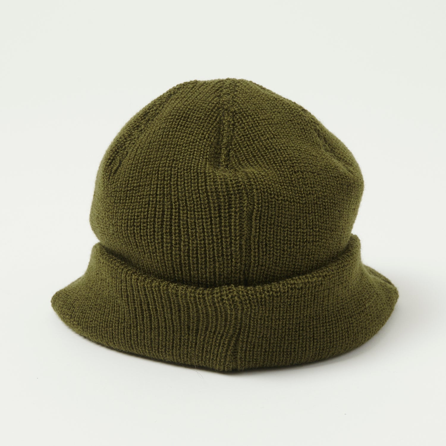Freewheelers & Co M-1941 Wool Knit Jeep Cap - Olive