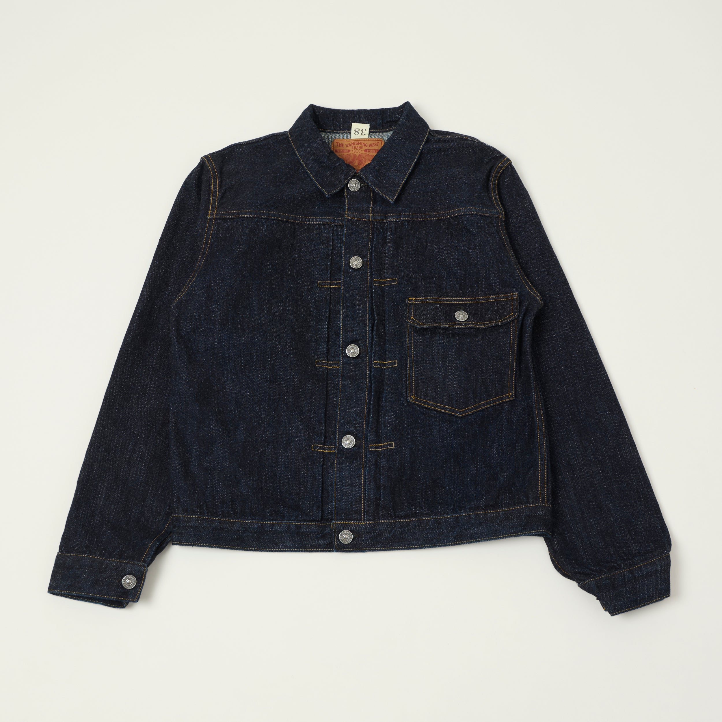 Freewheelers & Co Lot 506XX 'Early 1941 Model' WWII Type I Denim Jacket - Indigo