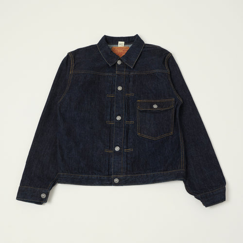 Freewheelers & Co Lot 506XX 'Early 1941 Model' WWII Type I Denim Jacket - Indigo