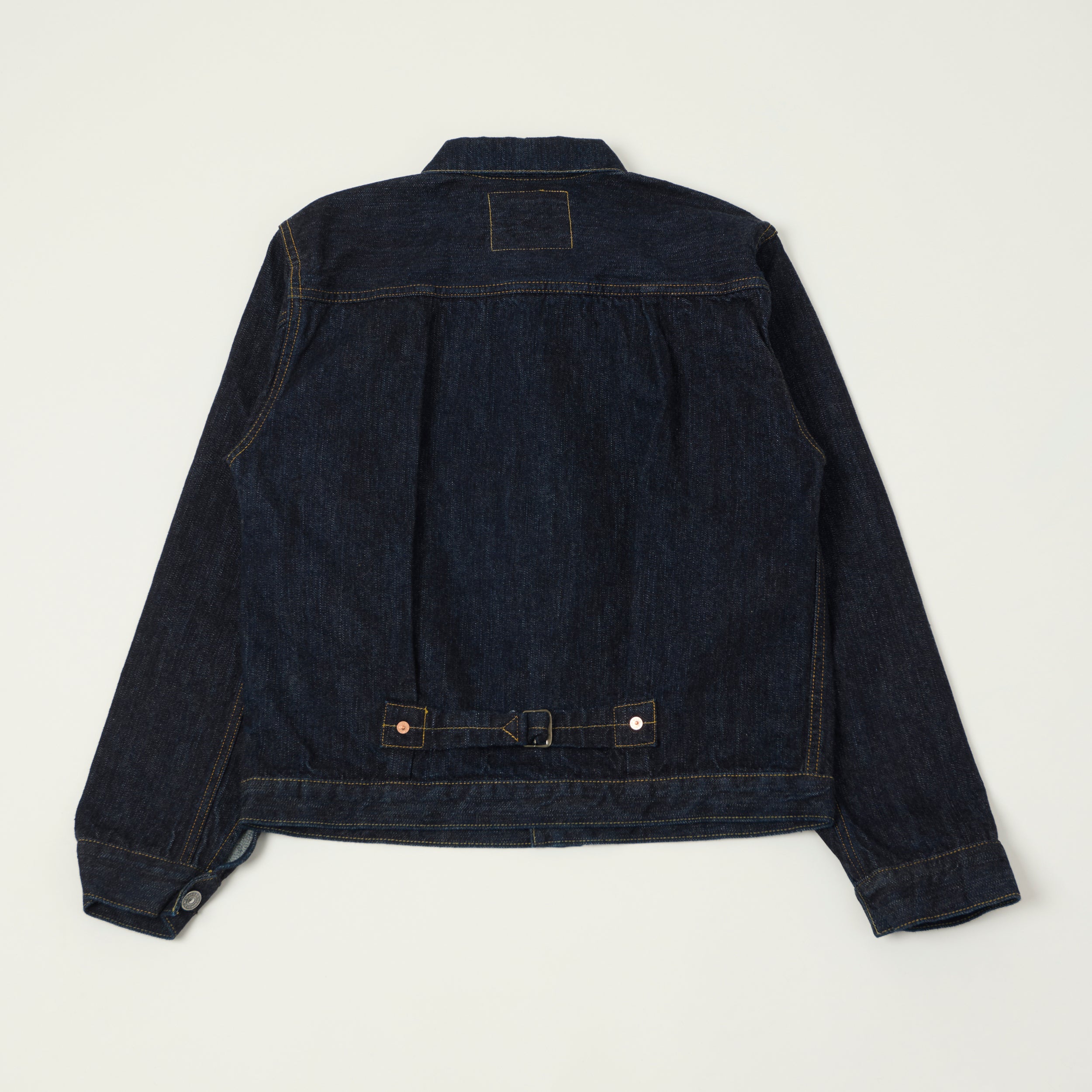 Freewheelers & Co Lot 506XX 'Early 1941 Model' WWII Type I Denim Jacket - Indigo