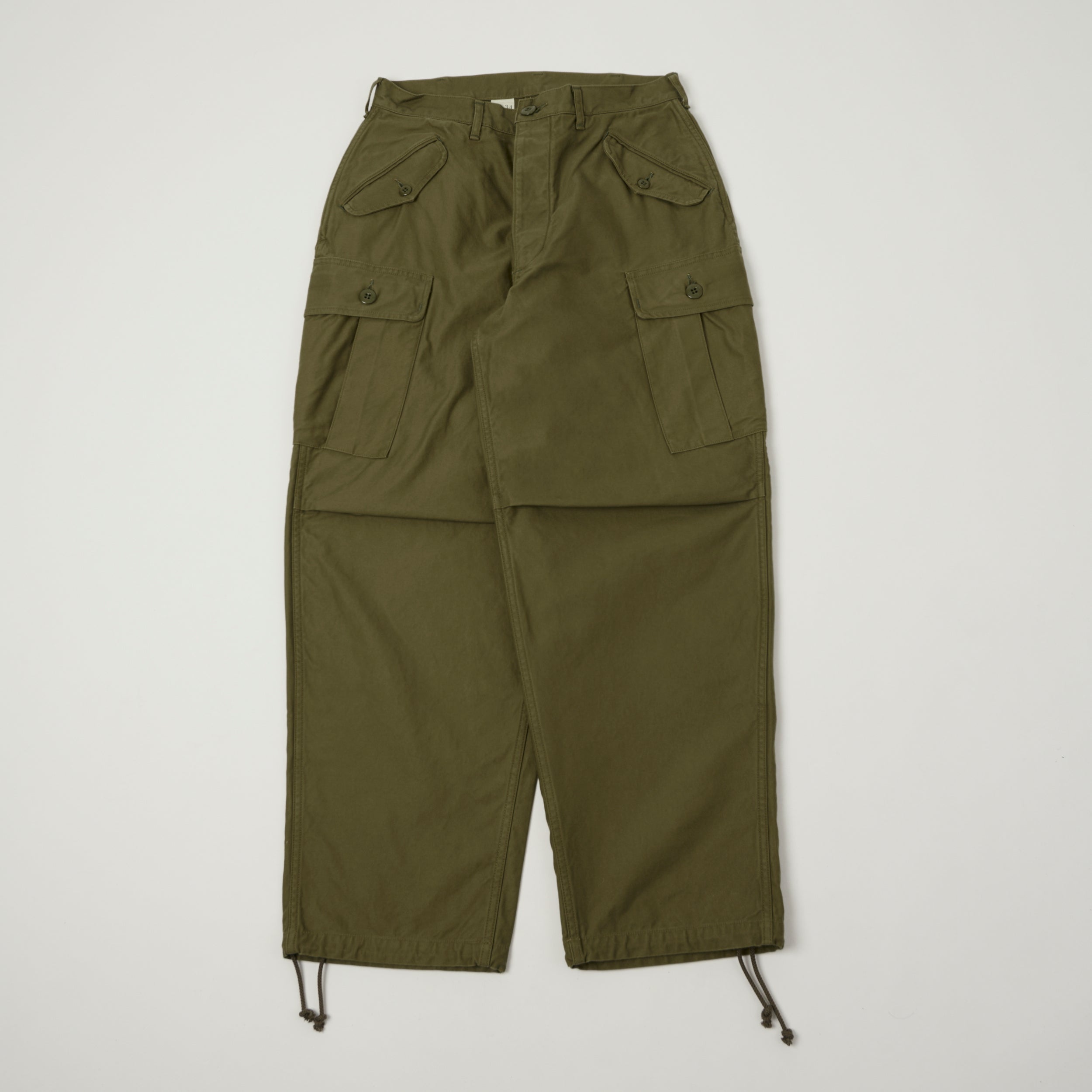 Kaptain Sunshine Cotton Drill Wide Pants - Black – SON OF A STAG
