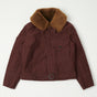 Freewheelers & Co 'Wind Master' Winter Flying Jacket - Red Brown