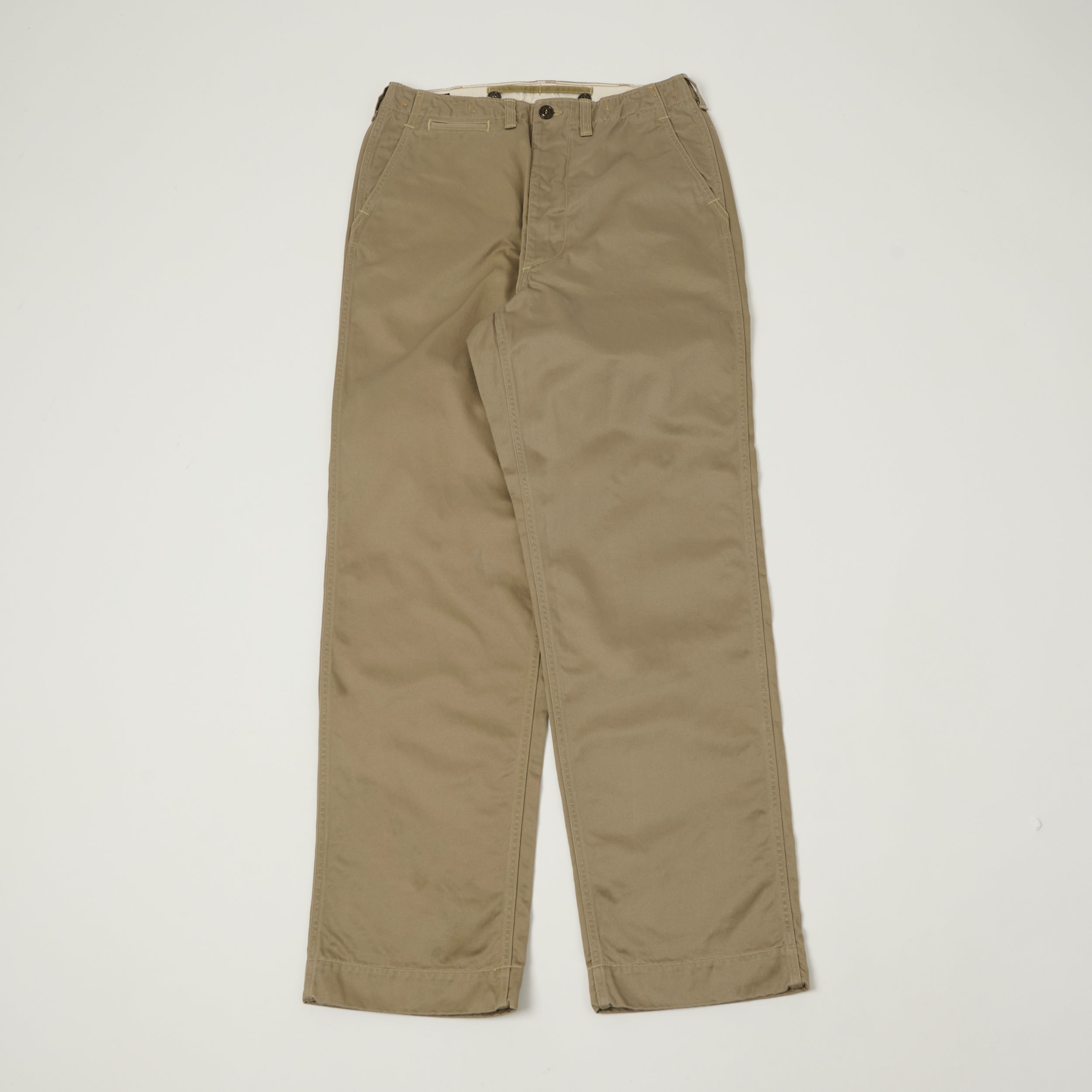 Freewheelers & Co Union Special Overalls 'M-1950' Chinos - Khaki