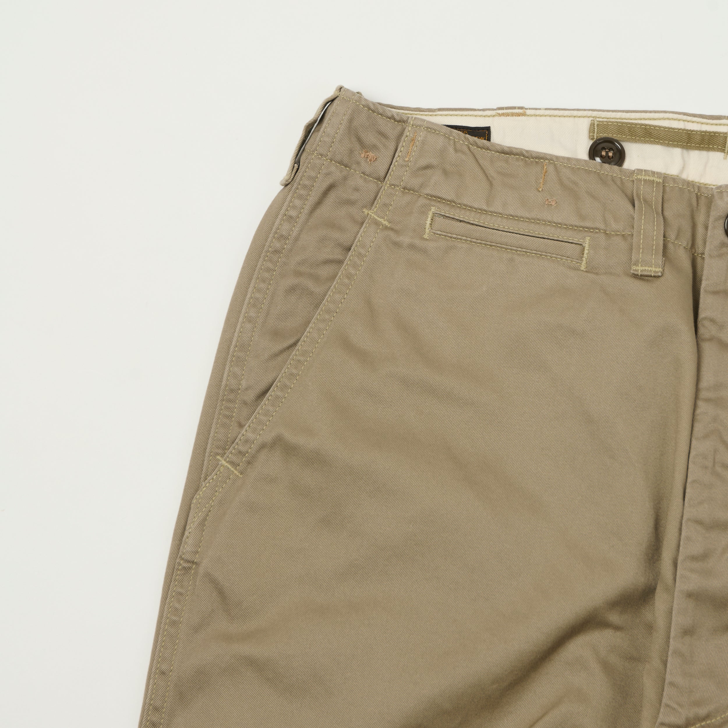 Freewheelers & Co Union Special Overalls 'M-1950' Chinos - Khaki
