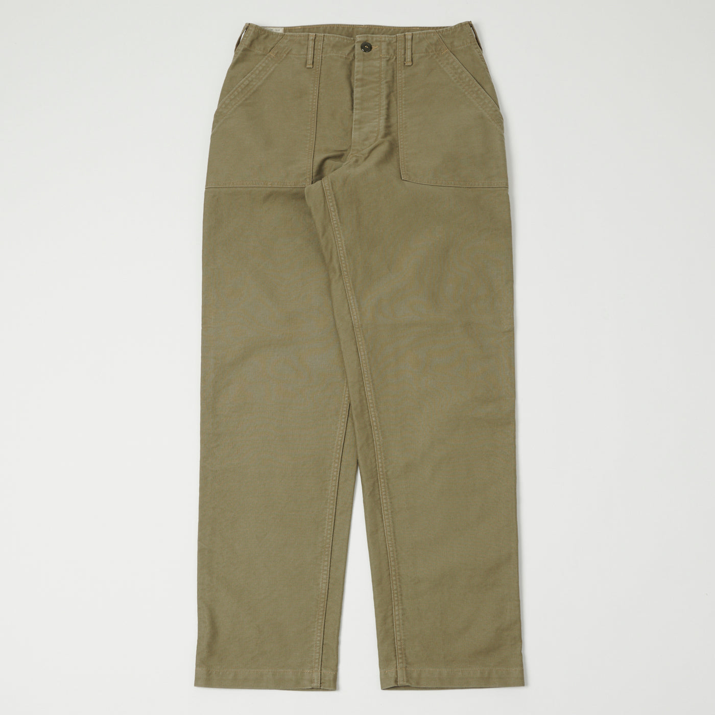 Freewheelers & Co Military Utility Trouser - Khaki Beige