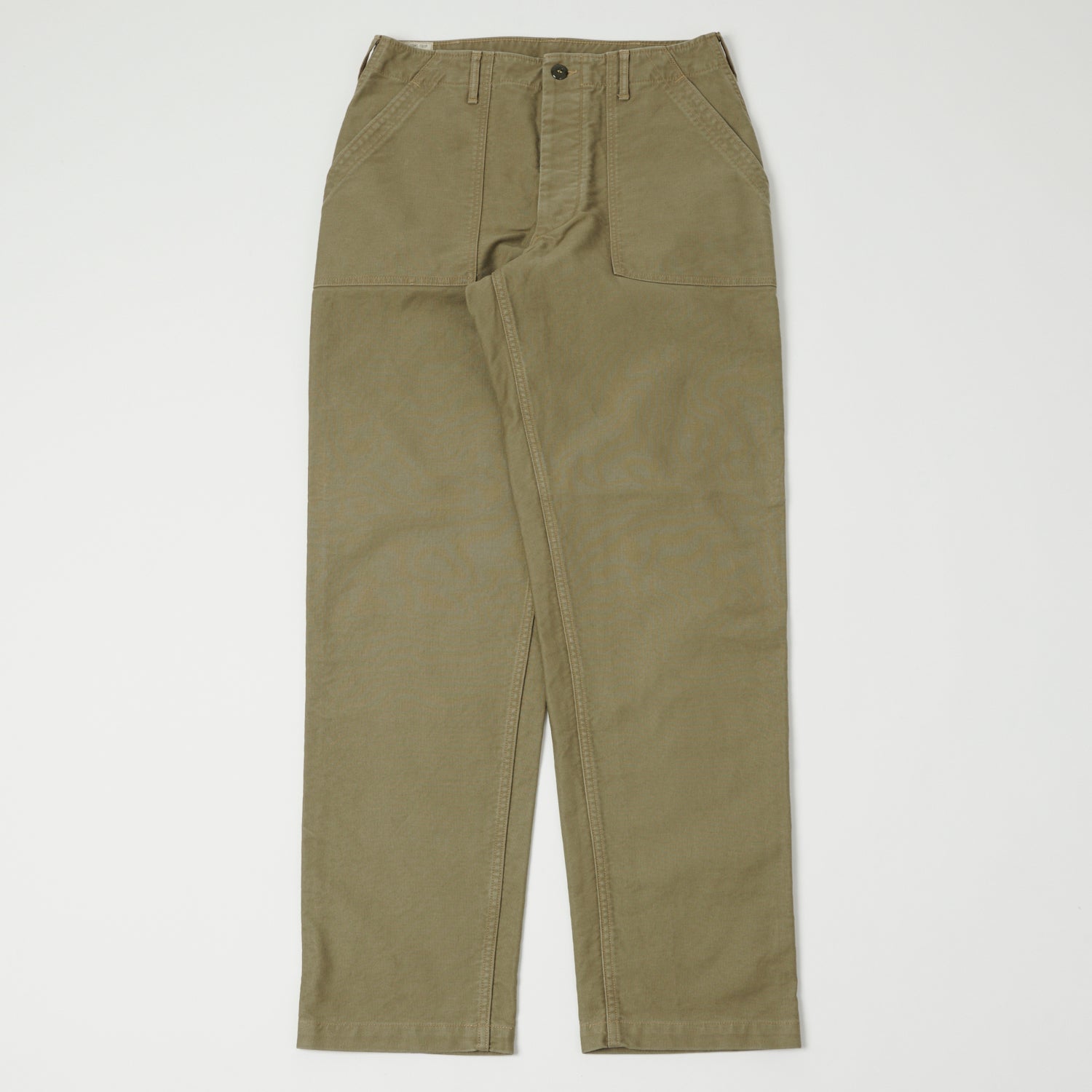 Freewheelers & Co Military Utility Trouser - Khaki Beige