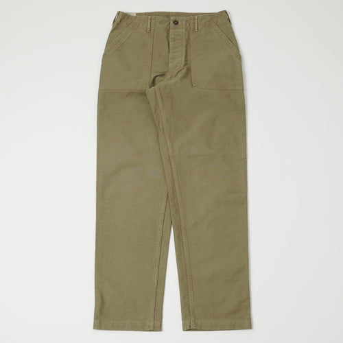 Freewheelers & Co Military Utility Trouser - Khaki Beige