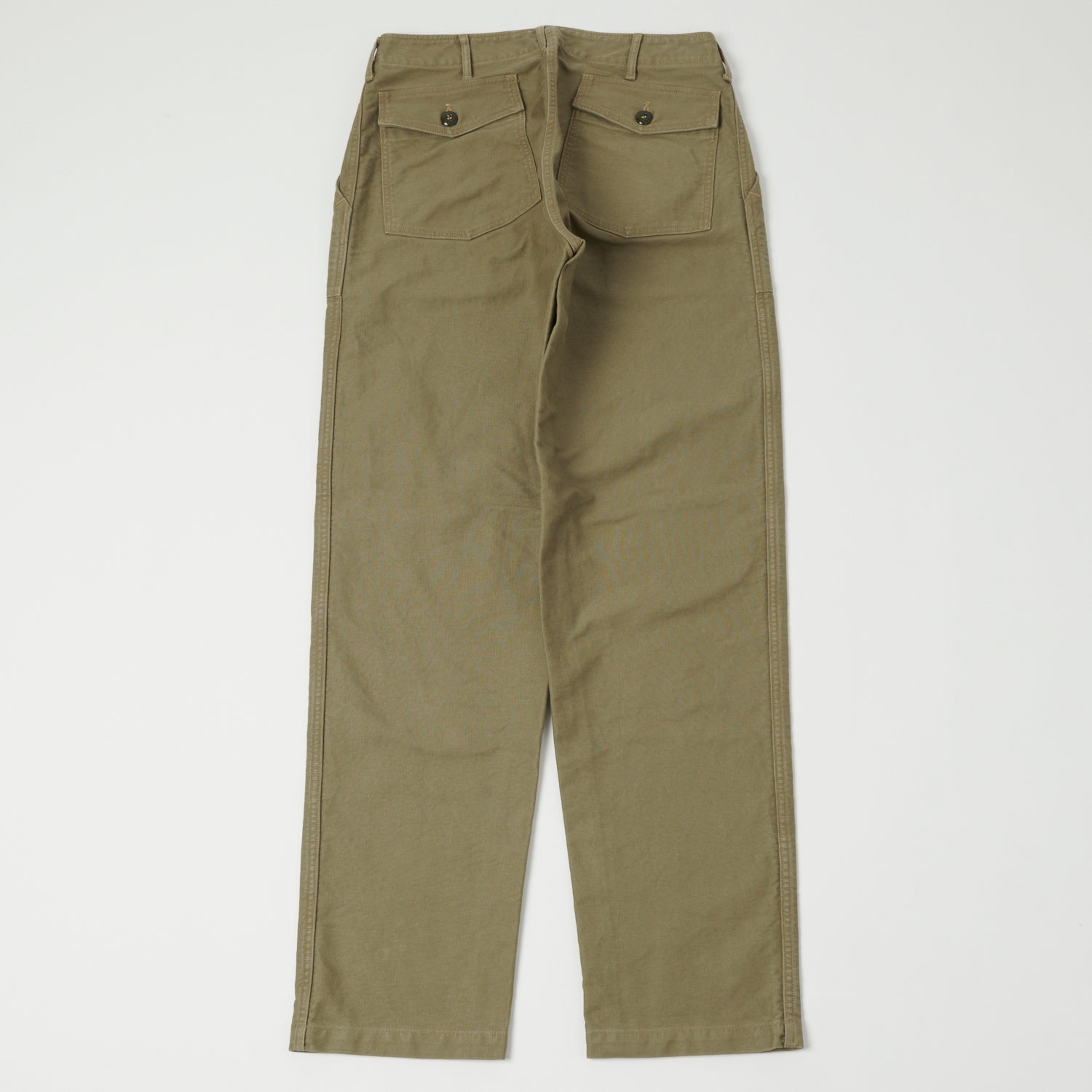 Freewheelers & Co Military Utility Trouser - Khaki Beige