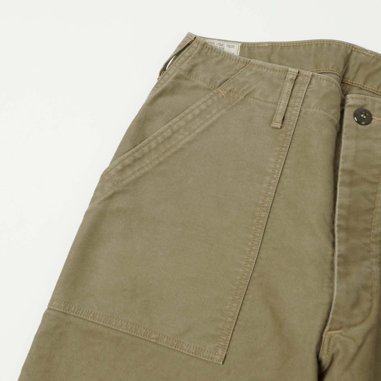 フリーホイーラーズ MILITARY UTILITY TROUSERS W28 Freewheelers & Co Military Utility Trouser - Khaki Beige – SON OF