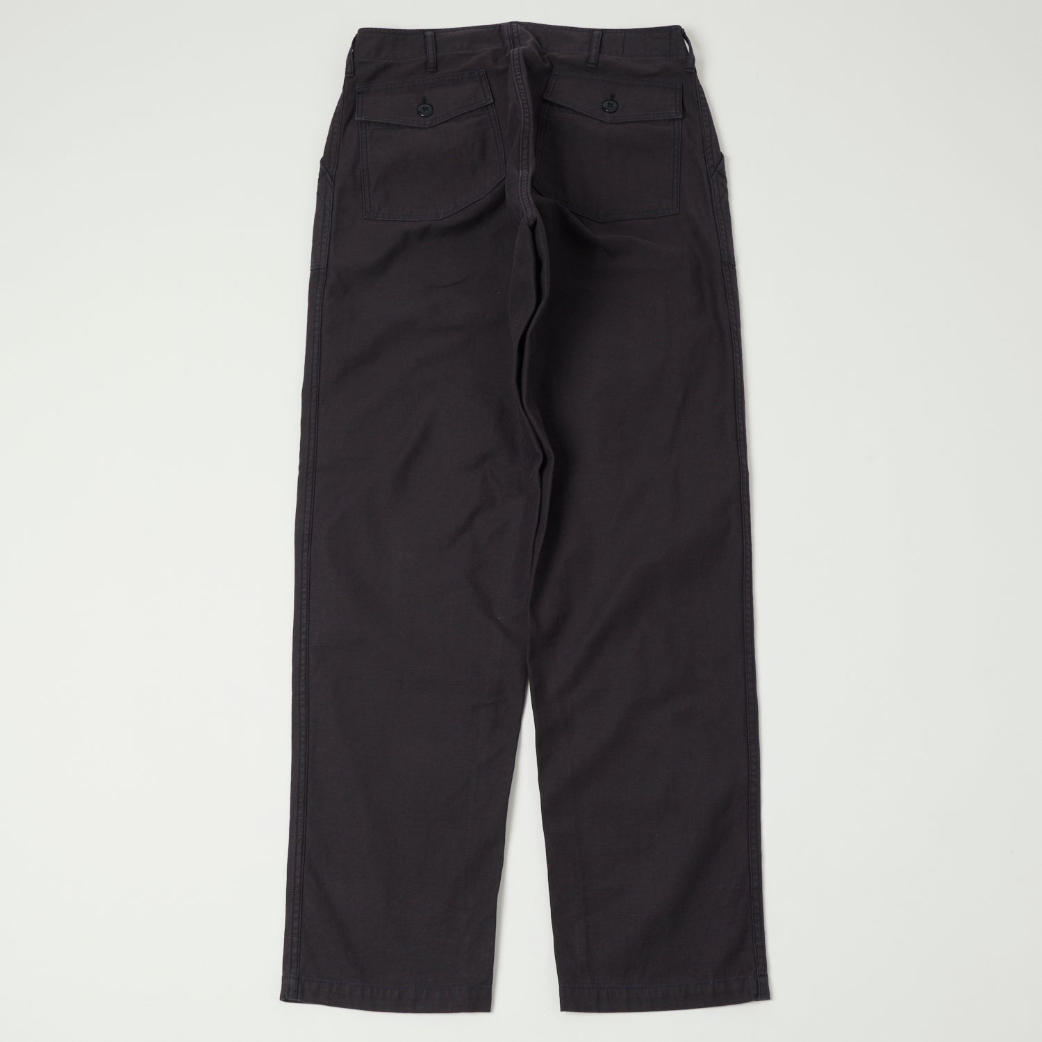 Freewheelers & Co Military Utility Trouser - Eggplant Navy