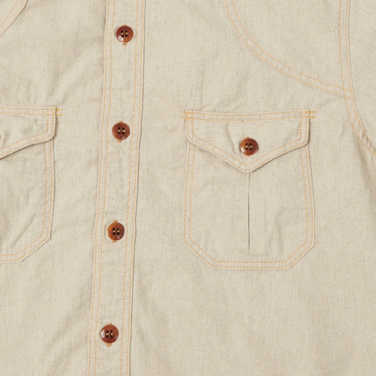 Freewheelers & Co Great Lakes 'Montauk' Shirt - Oatmeal