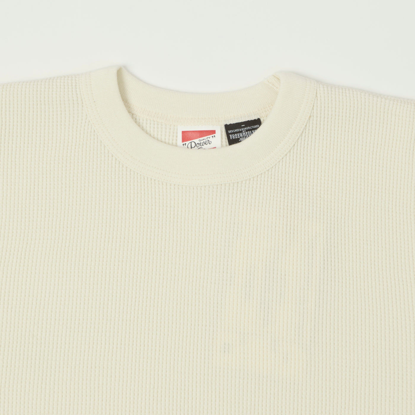 Freewheelers & Co 'Power Wear' Crew Neck L/S Thermal - Ivory