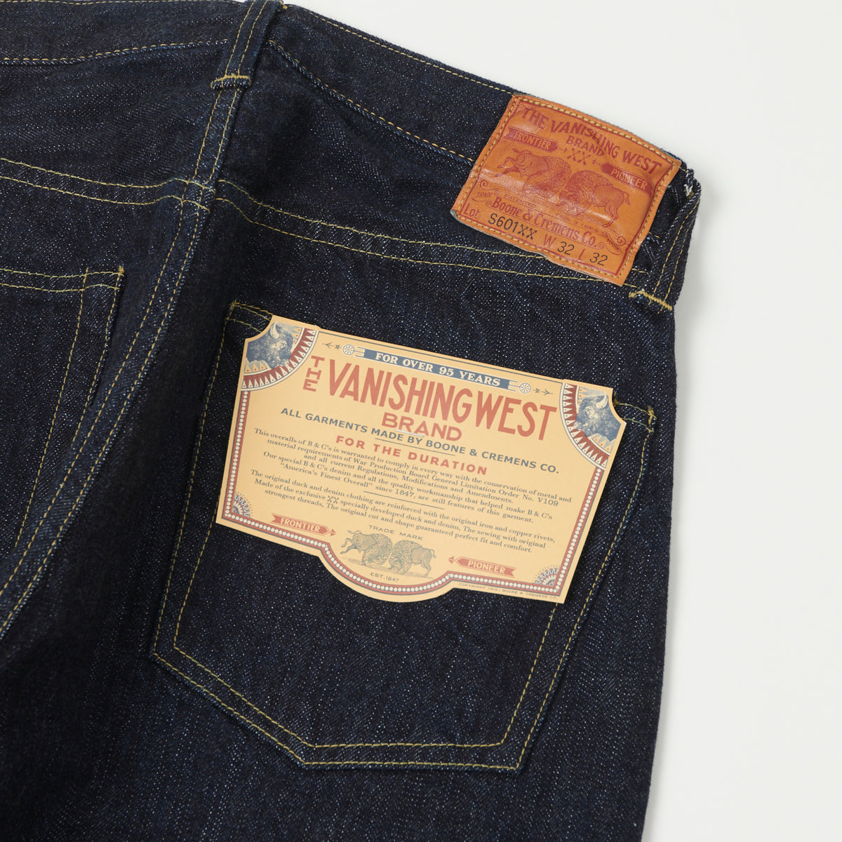FREEWHEELERS and COMPANY “M-1942″ Freewheelers Lot 601XX Denim 1942 – BROGUE