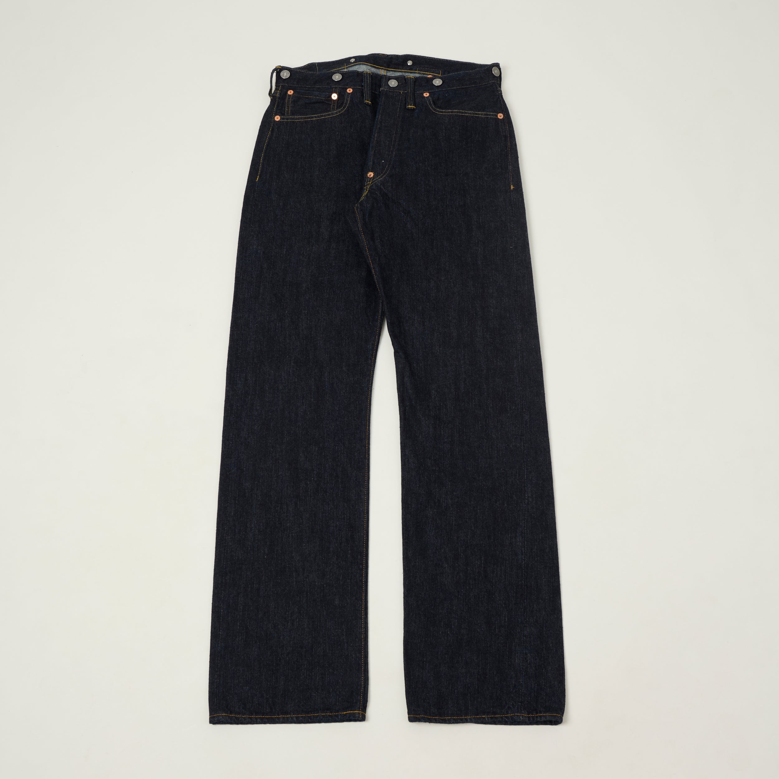 Freewheelers & Co The Vanishing West 601XX '1941 Model' 14oz Loose Straight Jean - One Wash