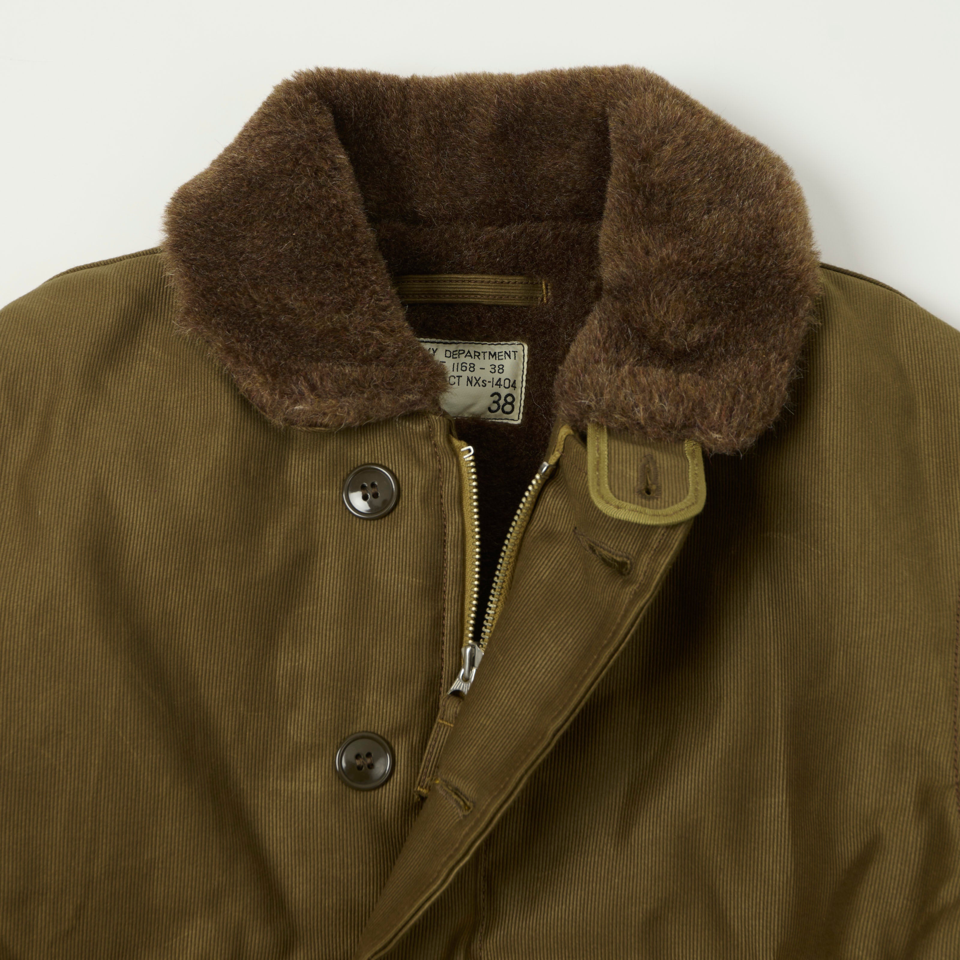 Freewheelers & Co Type N-1 Deck Jacket - Red Khaki