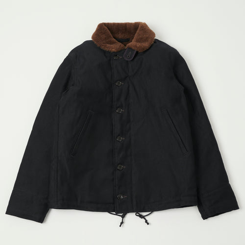 Freewheelers & Co 1940's Type N-1 Deck Jacket - Dark Navy