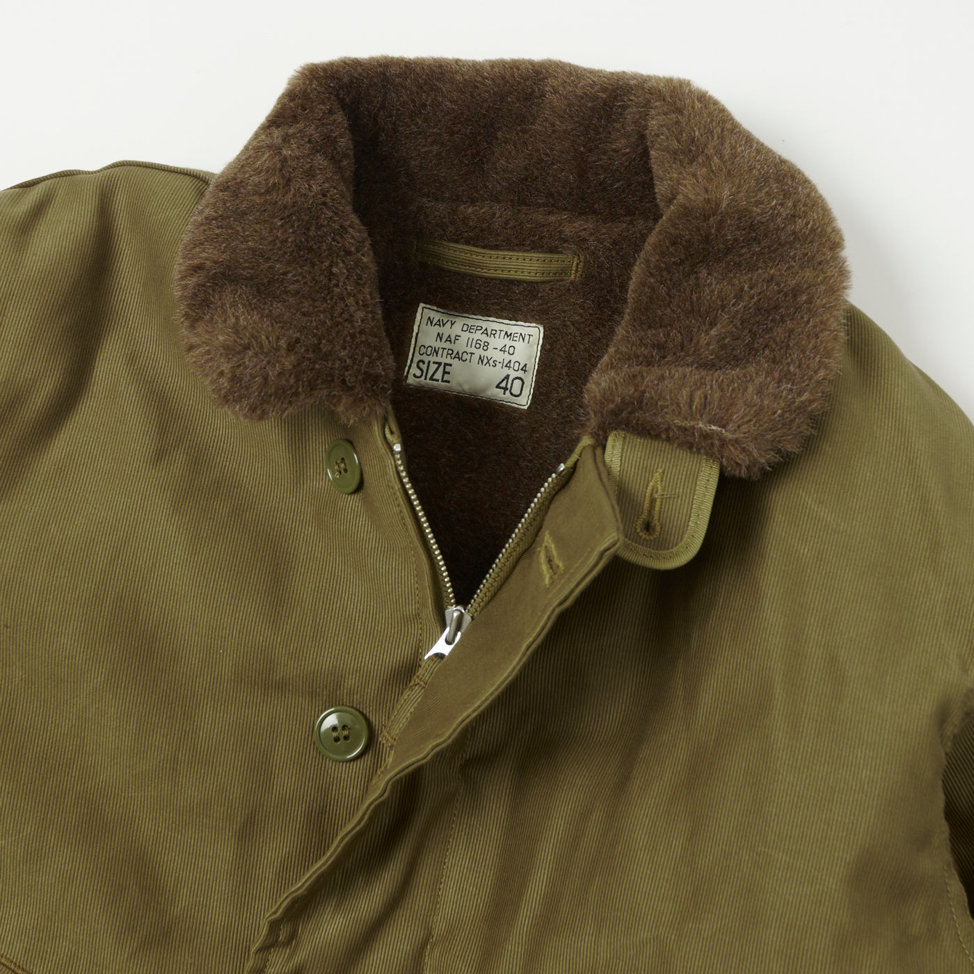 Freewheelers & Co 1940's Type N-1 Deck Jacket - Khaki/Beige