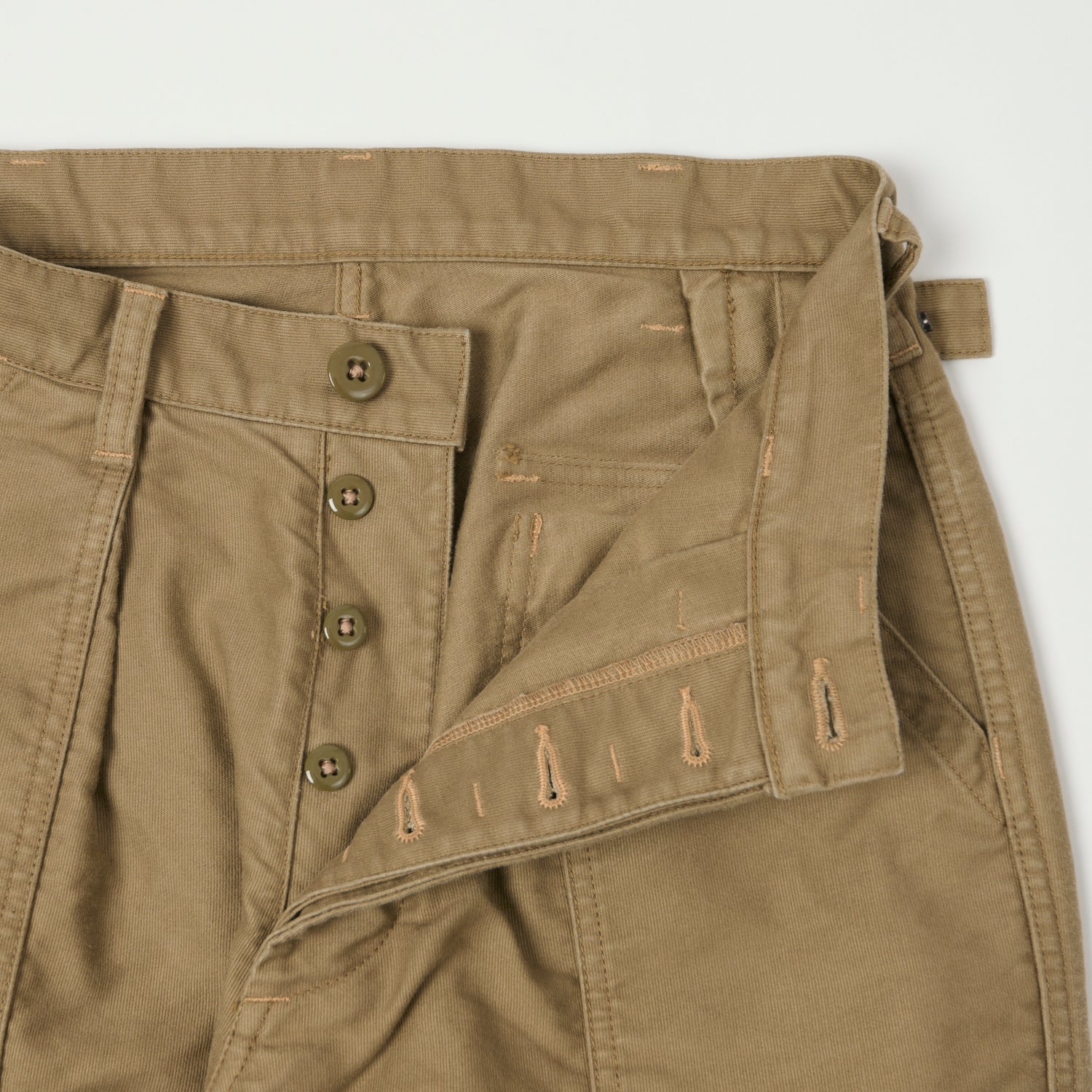 Freewheelers & Co 'USAF Air Crew' Utility Trouser - Khaki Beige