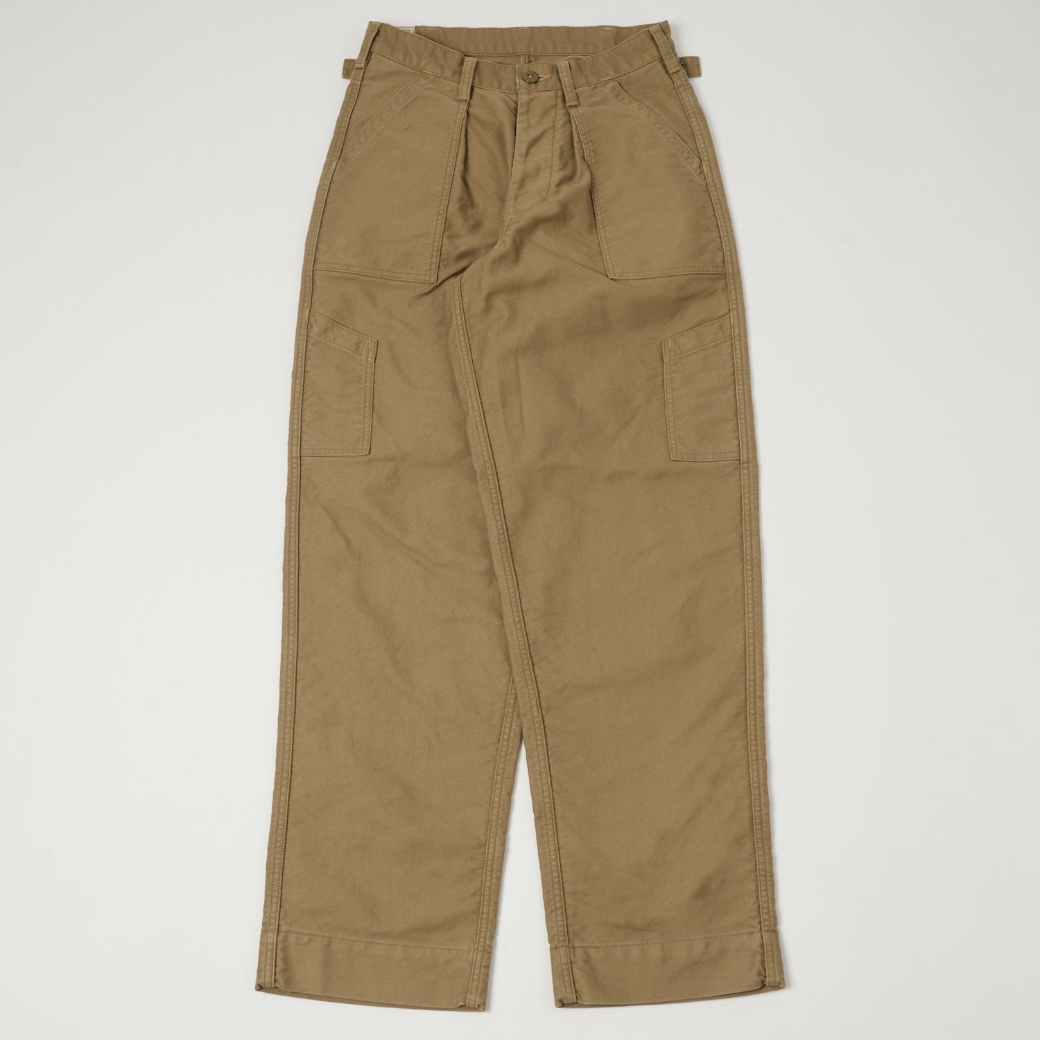 Freewheelers & Co 'USAF Air Crew' Utility Trouser - Khaki Beige