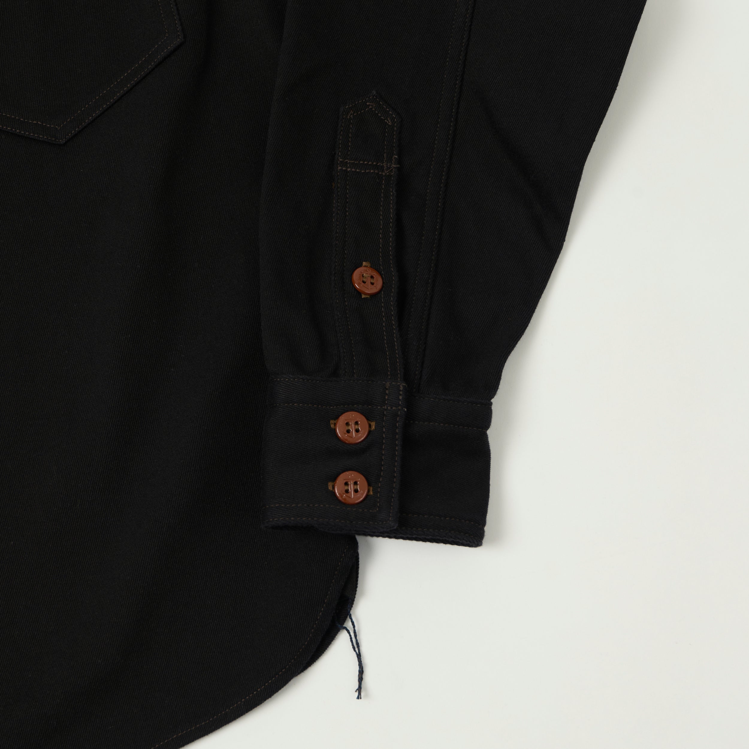 Freewheelers & Co U.S Navy Utility CPO Shirt - Dark Navy – SON OF