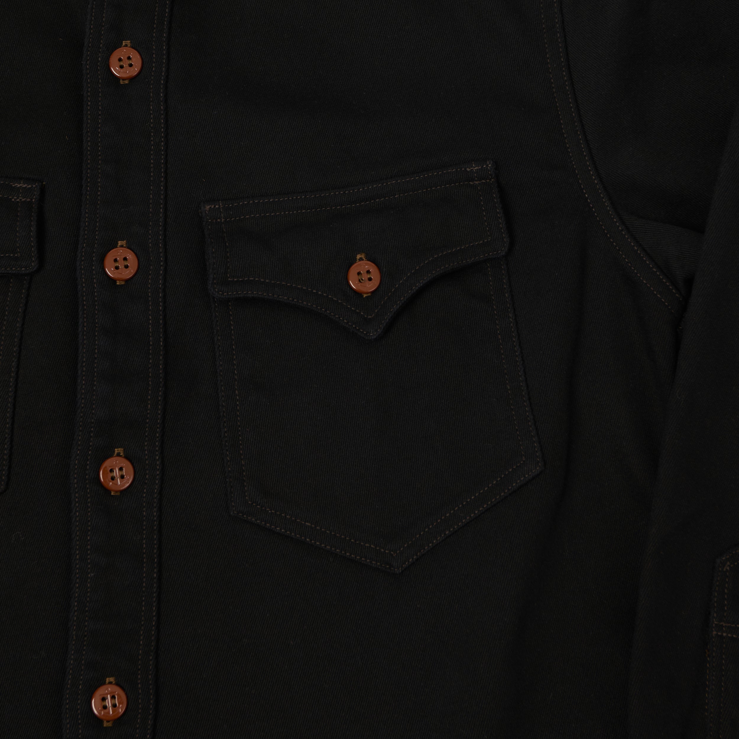 Freewheelers & Co U.S Navy Utility CPO Shirt - Dark Navy – SON OF