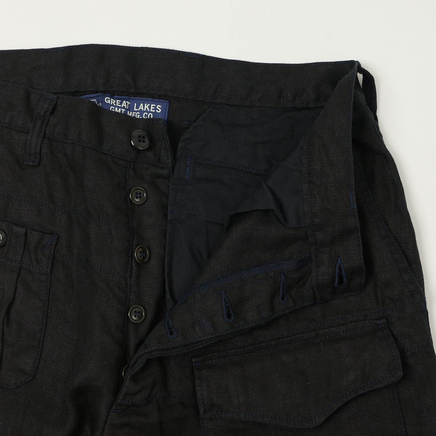 Freewheelers & Co Great Lakes 'Wildlife Observer' Trousers - Black