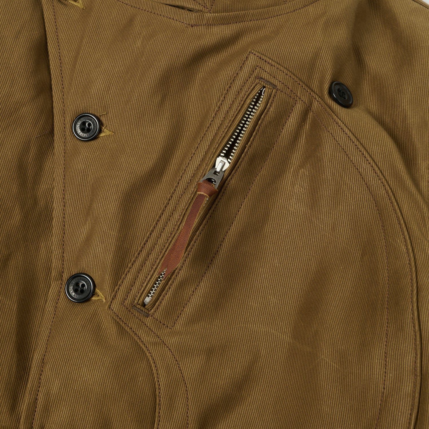 Freewheelers & Co 'Winter Aviators' Jacket - Sepia Brown
