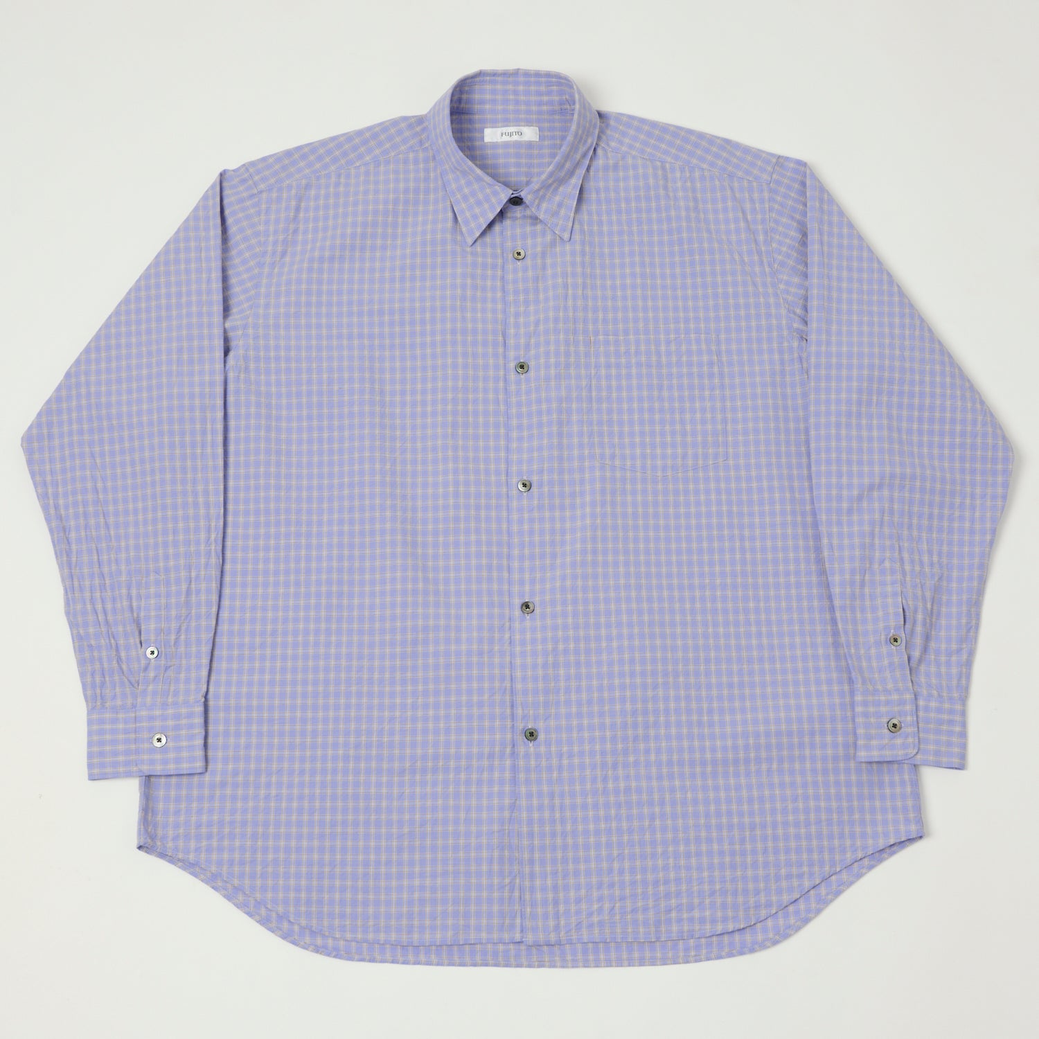 Fujito BS Shirt - Lavender Check