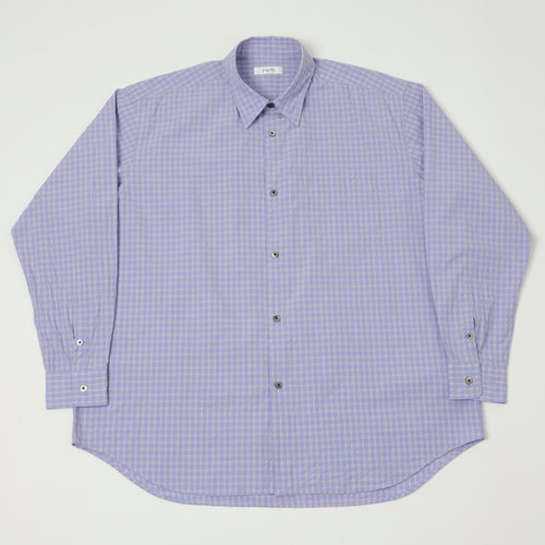 Fujito BS Shirt - Lavender Check