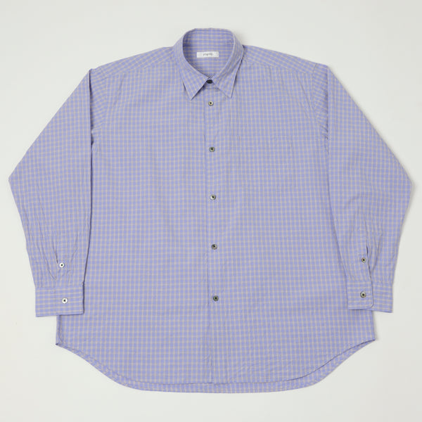 Fujito BS Shirt - Lavender Check